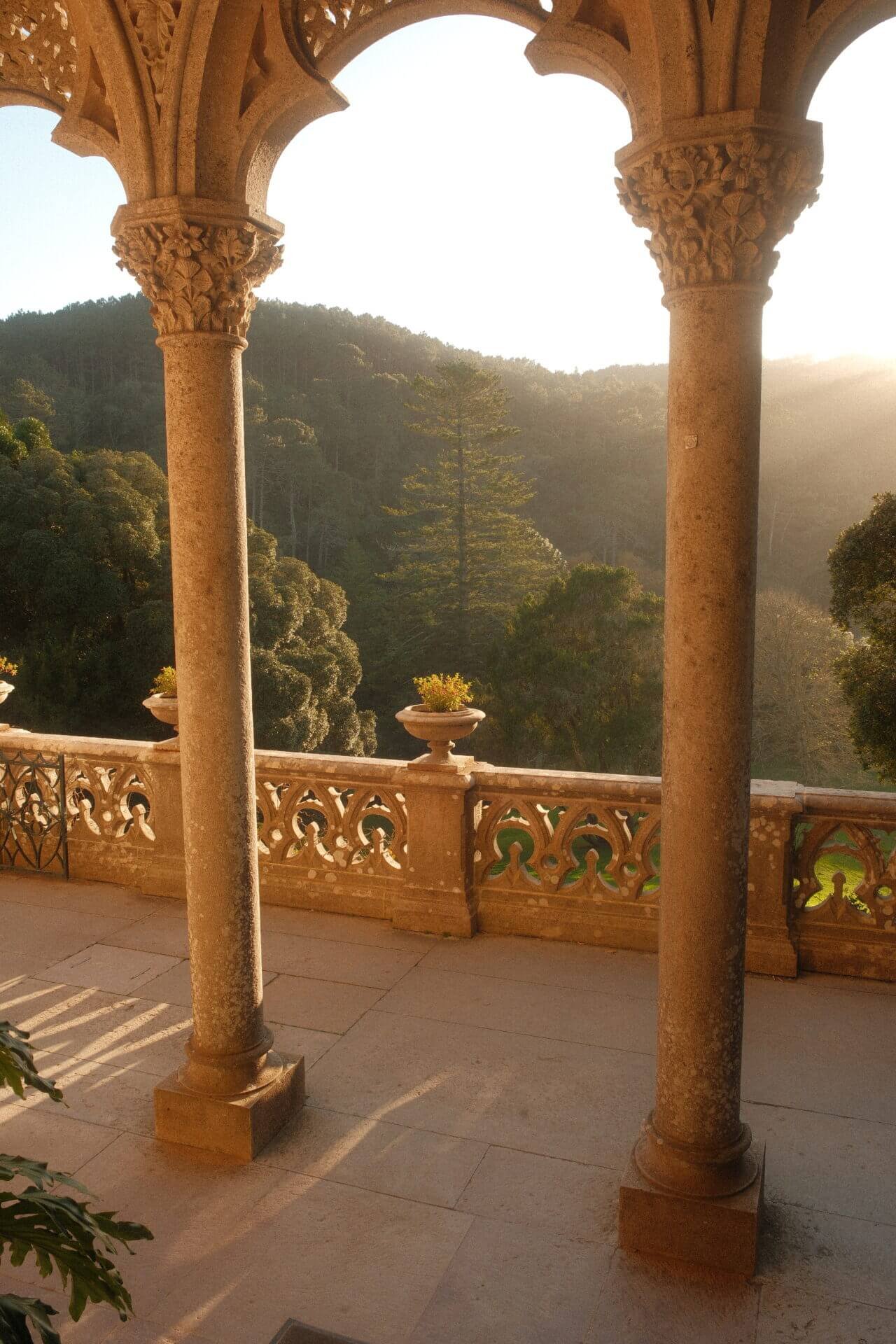 Between Pillars