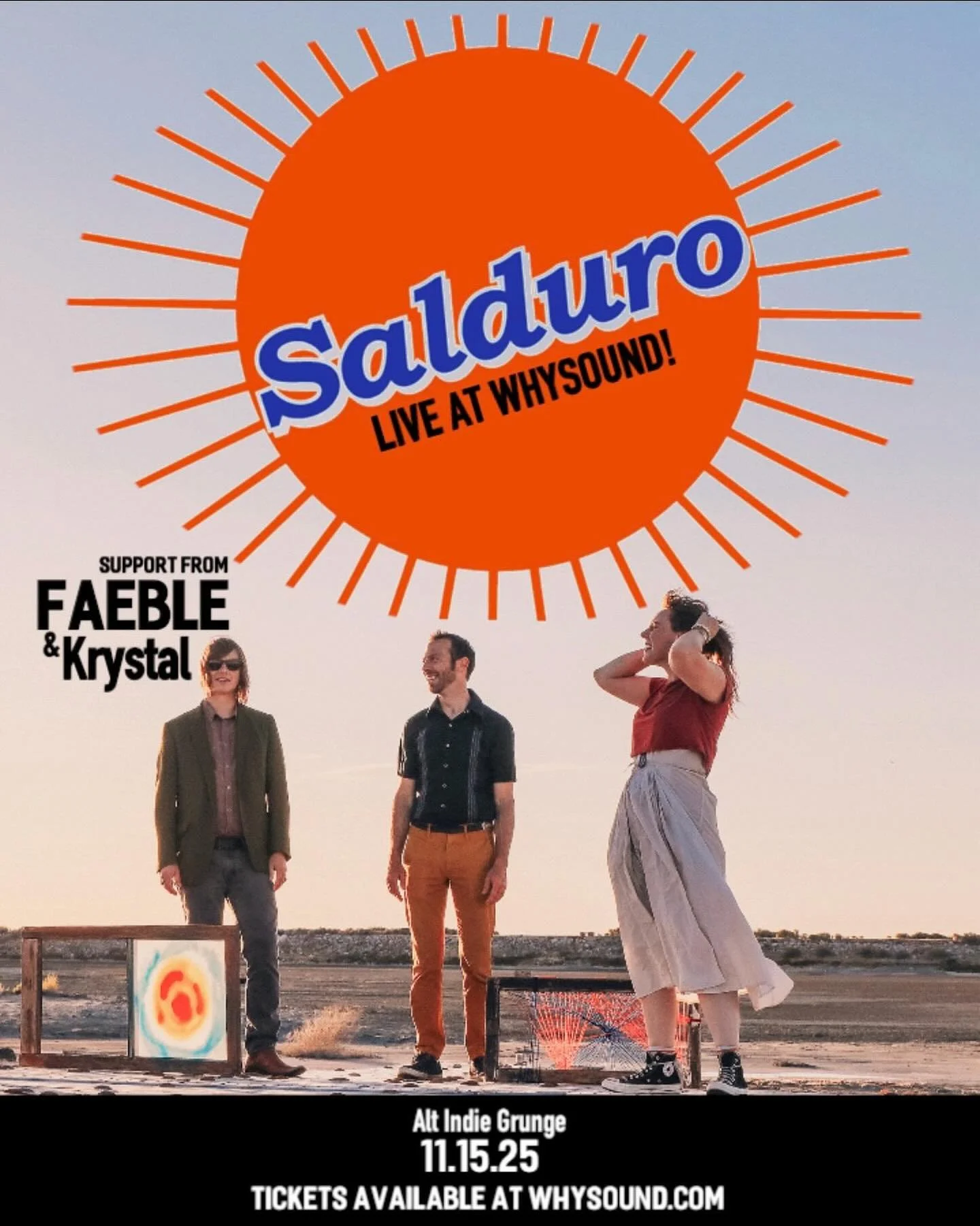 Dipping our toes back in the Why Sound water. Wanna talk about it?