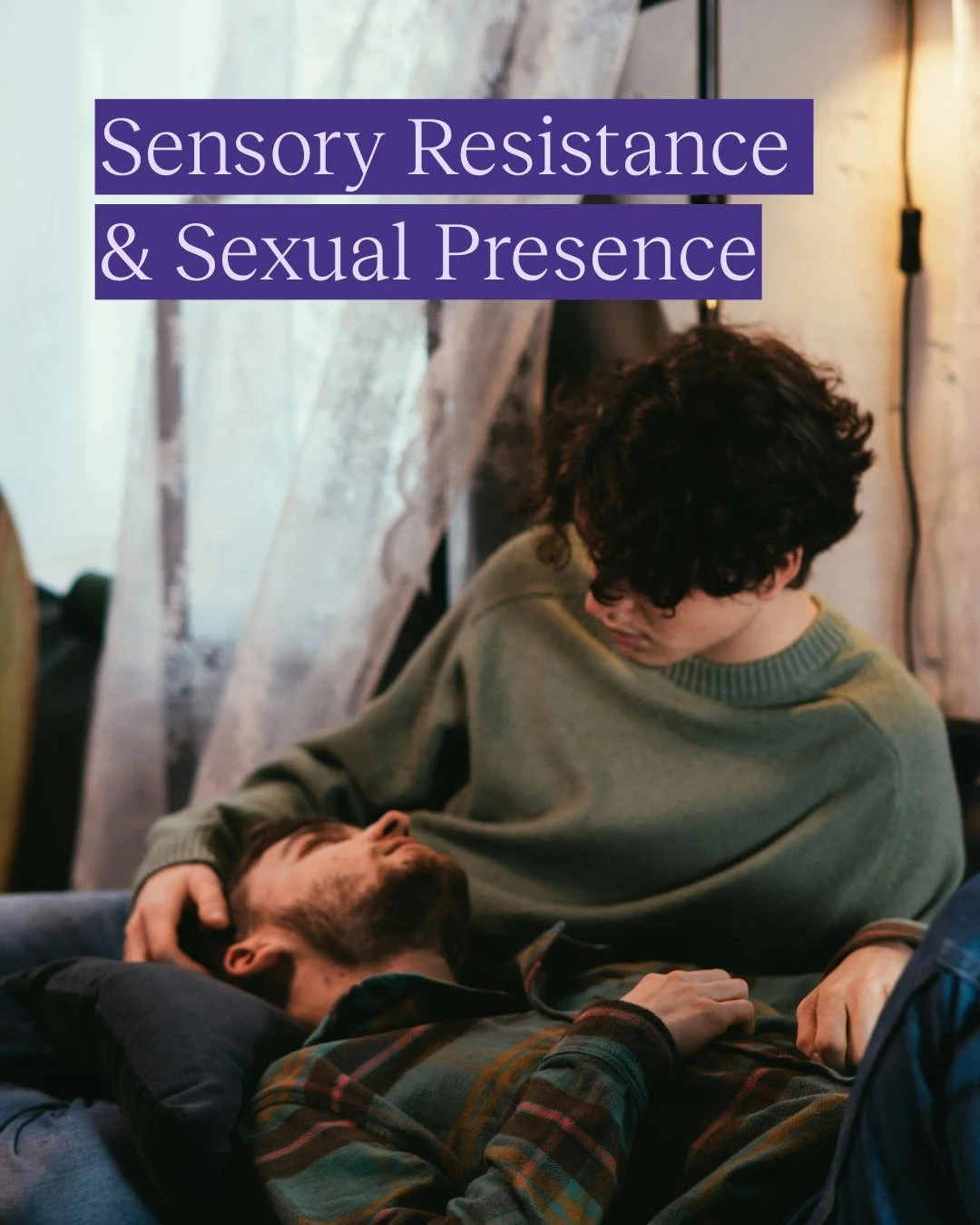 Ever found yourself pulling away during sex, not because you don&rsquo;t want to be there, but because it just feels&hellip; too much?

This can be a sign of sensory resistance. This is where the body protects itself from overstimulation, even in int