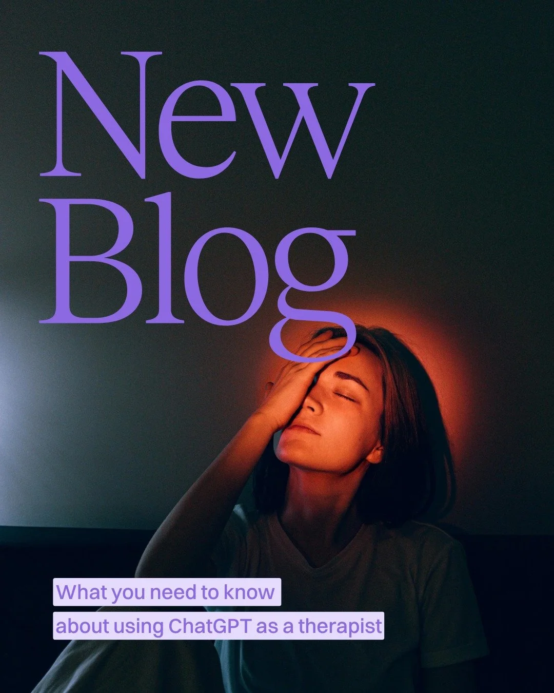New blog out now: What you need to know about using ChatGPT as a therapist 📣
Understanding the benefits and the boundaries.

 #SexualHealthPsychology #Psychology #SexTherapy #MentalHealth