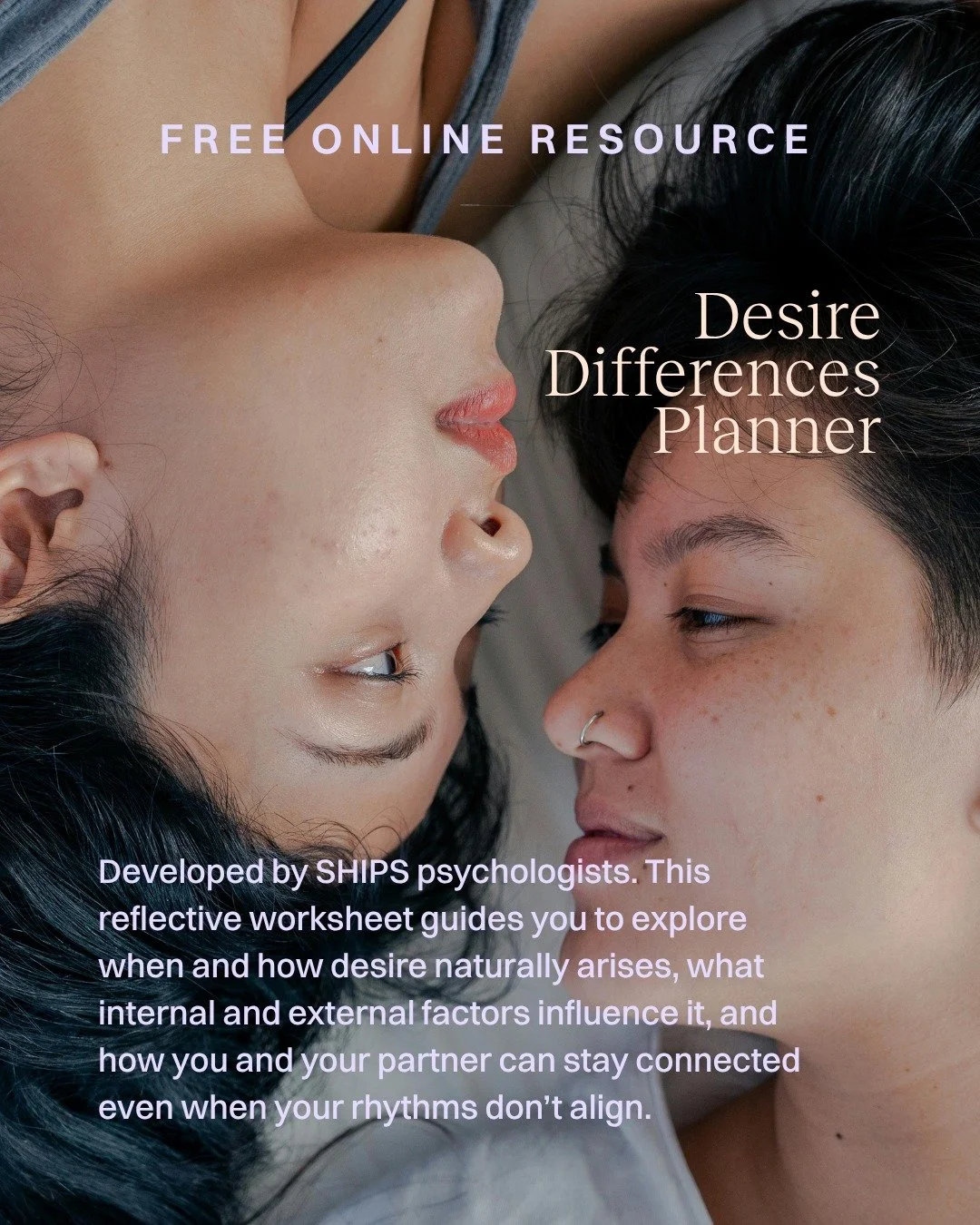 Desire Differences Planner: our new free online resource! 🔗 in bio 🔗

Developed by SHIPS psychologists. This reflective worksheet guides you to explore when and how desire naturally arises, what internal and external factors influence it, and how y