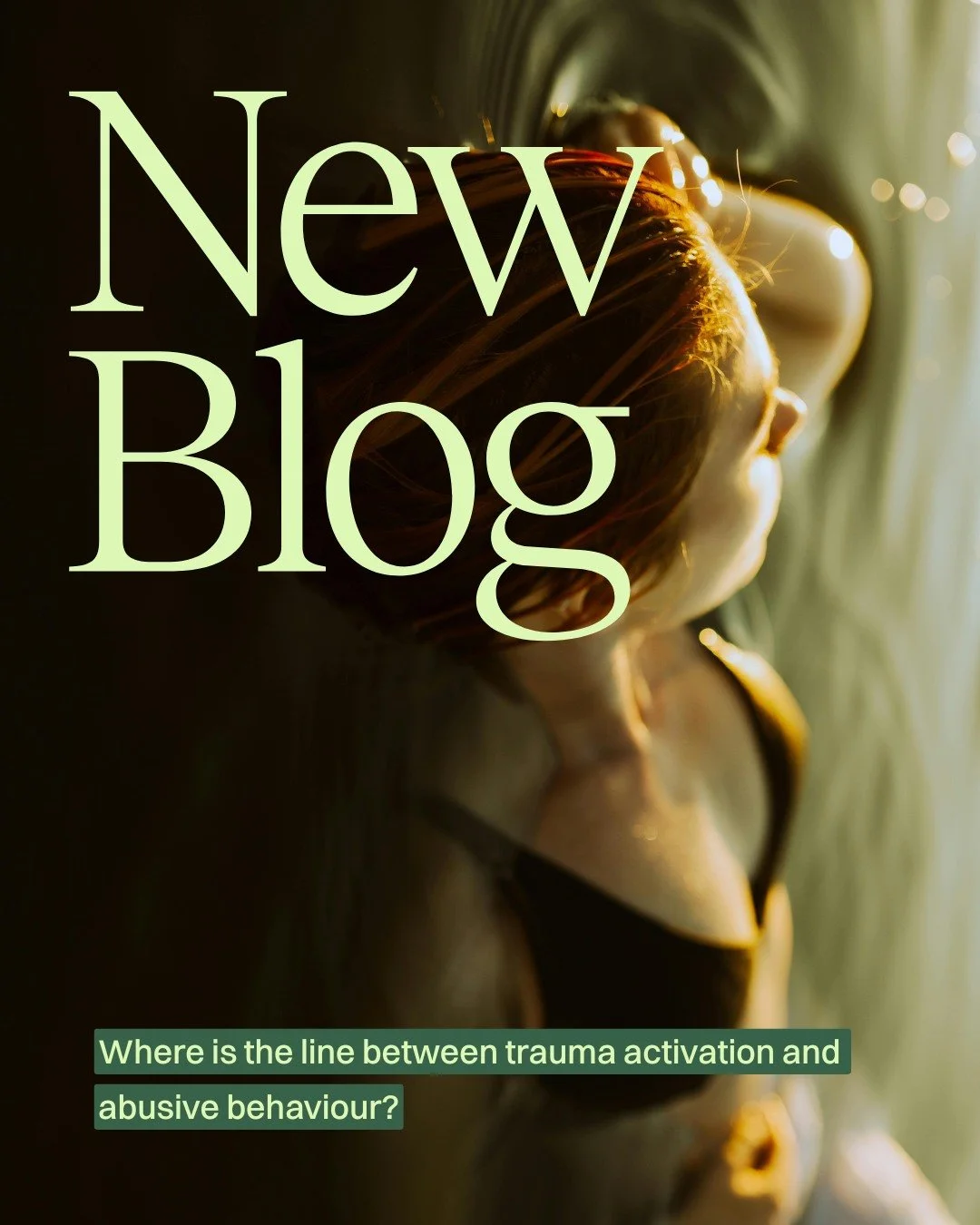 New blog: Where is the line between trauma activation and abusive behaviour? 

Read more 🔗 in bio.

#SexualHealthPsychology #TraumaActivation #SexTherapy