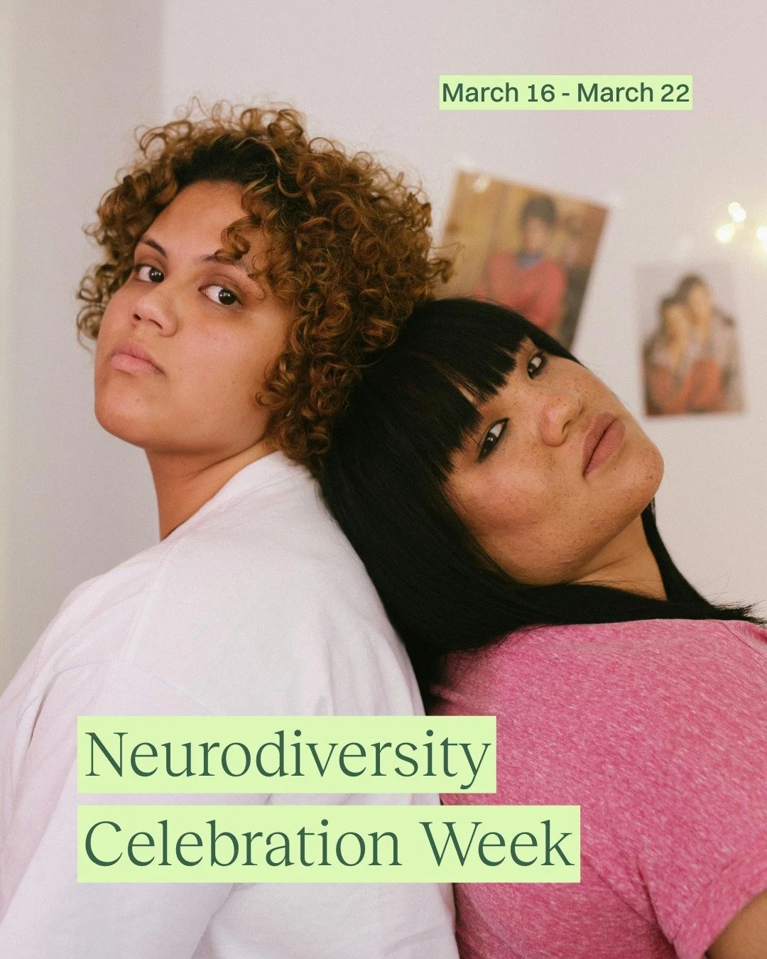 Happy Neurodiversity Celebration Week! 🧠 💚

The aim of this week is to not only celebrate the community, but to challenge stereotypes and misconceptions about neurodiversity. 

Today we want to talk about what it means to be neuroaffirming how you 