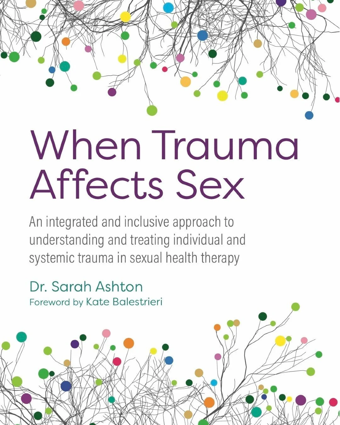 We're very proud to announce that @drsarahashton has written a book &ndash; When Trauma Affects Sex.

In When Trauma Affects Sex, Dr Ashton explores the complex relationship between trauma, sexuality, and sexual functioning through a trauma-informed,