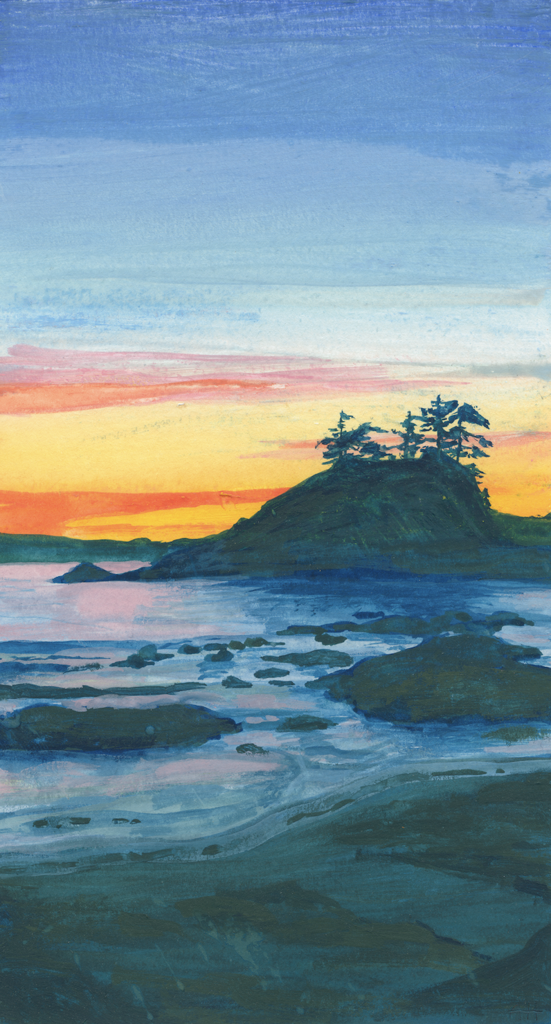 Solstice Sunet // Glicee Print