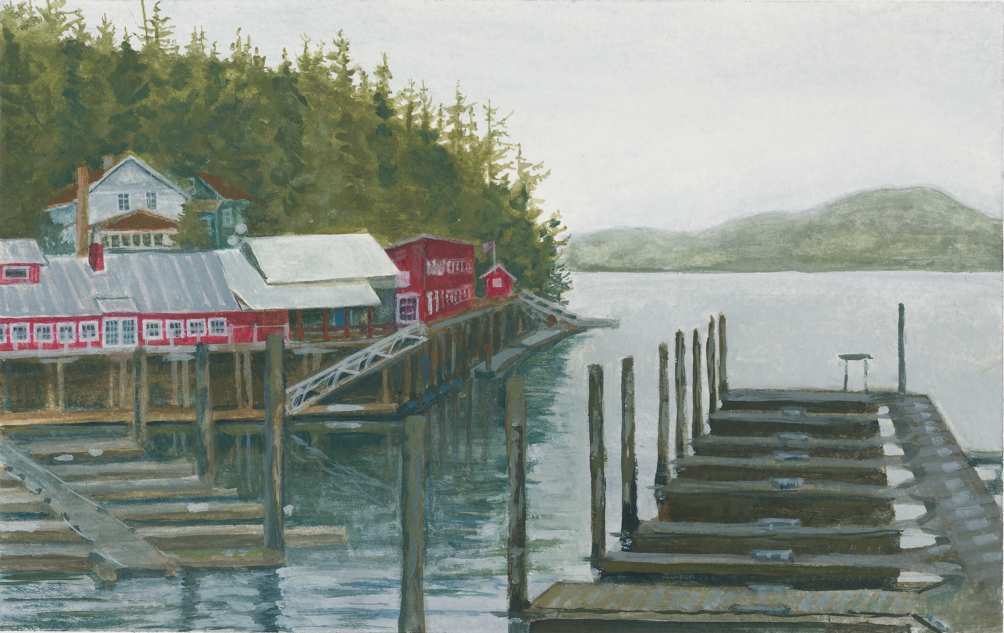 Telegraph Cove // Glicee Print