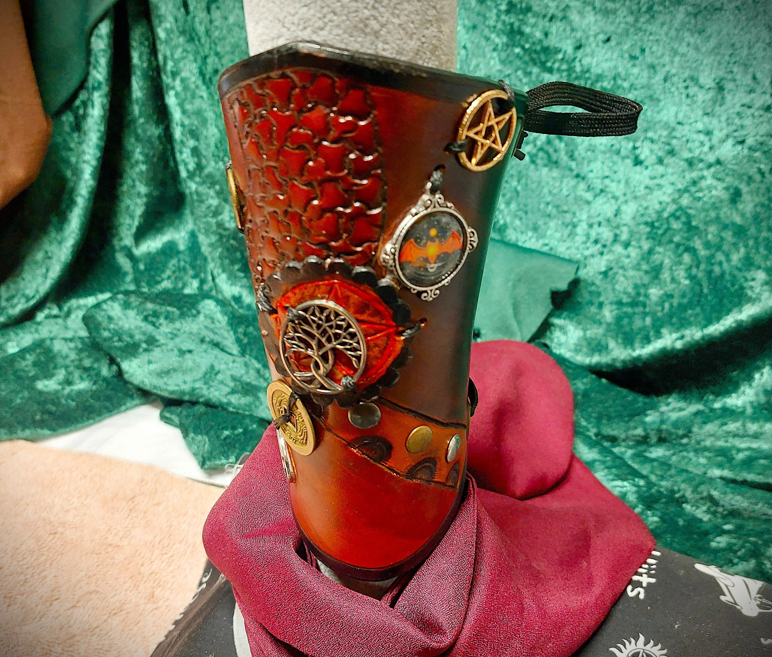bracers halloween spirit side 2 detail bat.jpg