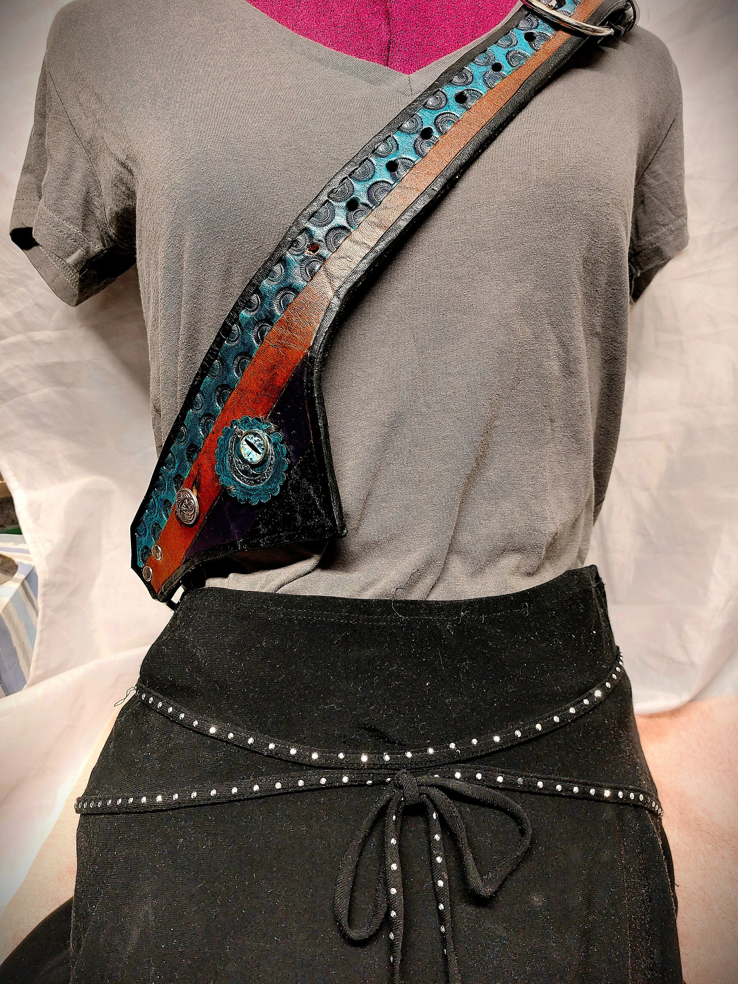 ouja wiccan teal belt baldric view 1 front.jpg