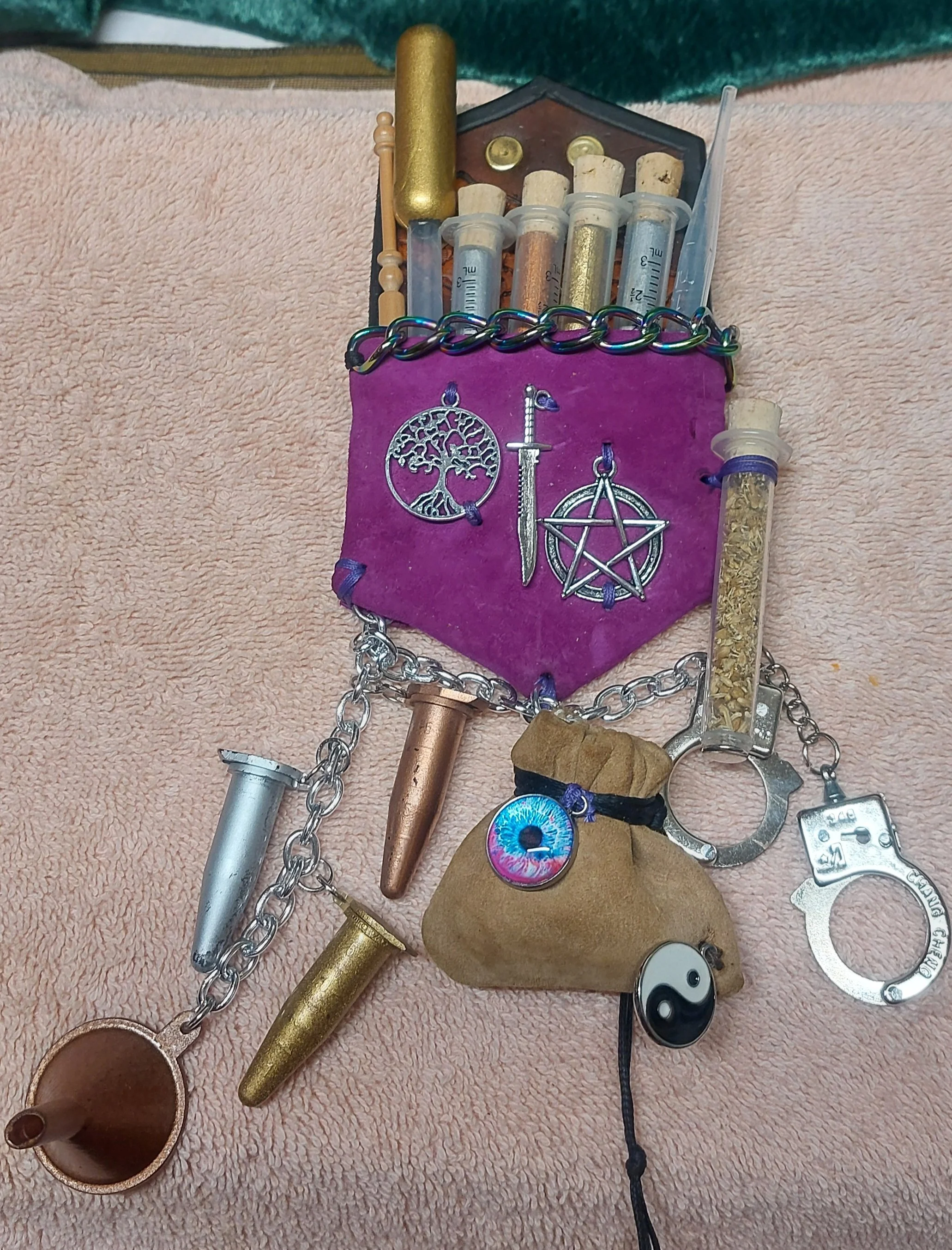 Steampunk Field Test Kit Costume Accent:  Alchemy and Magic