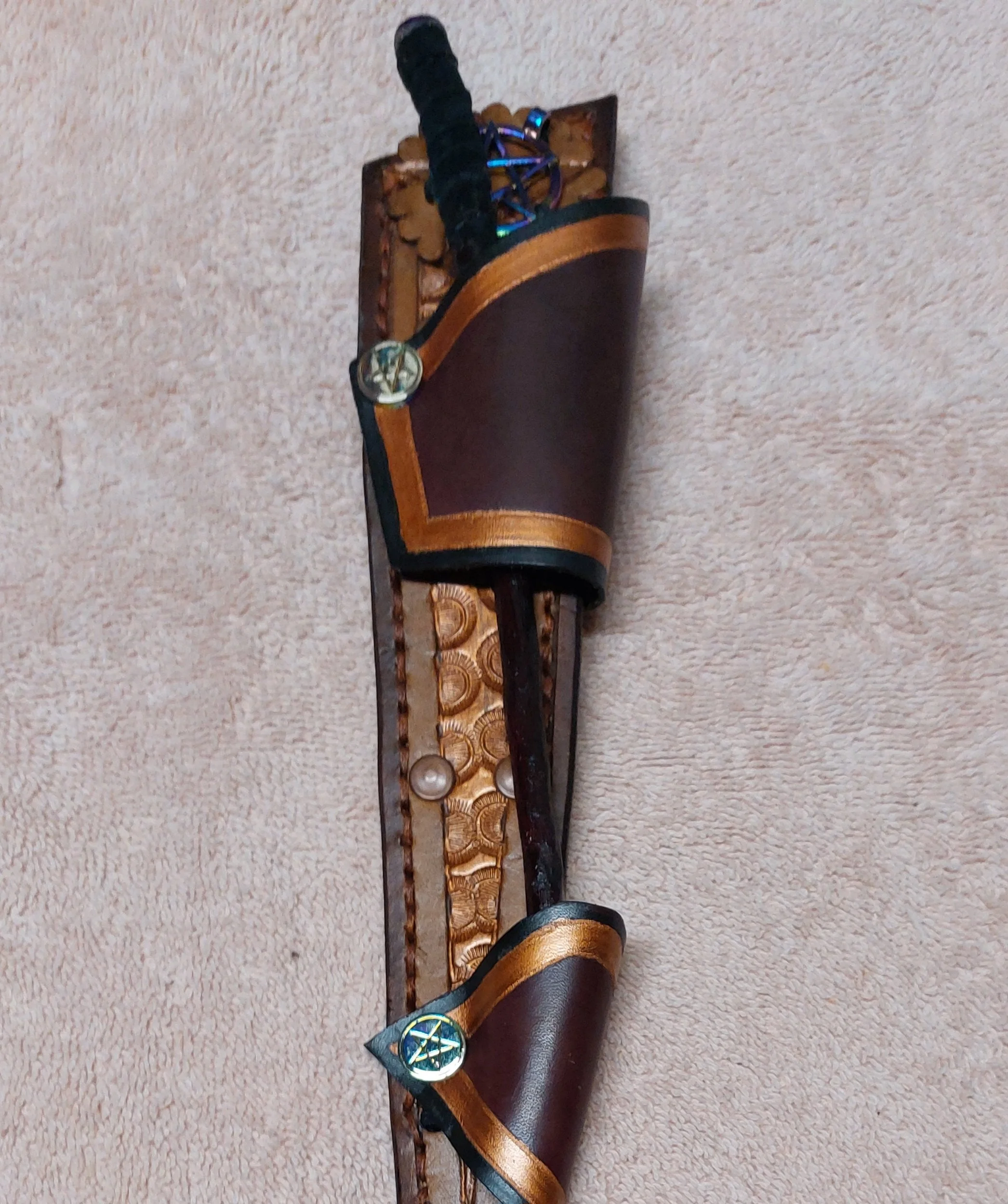 holster rainbow pentacles detail.jpg