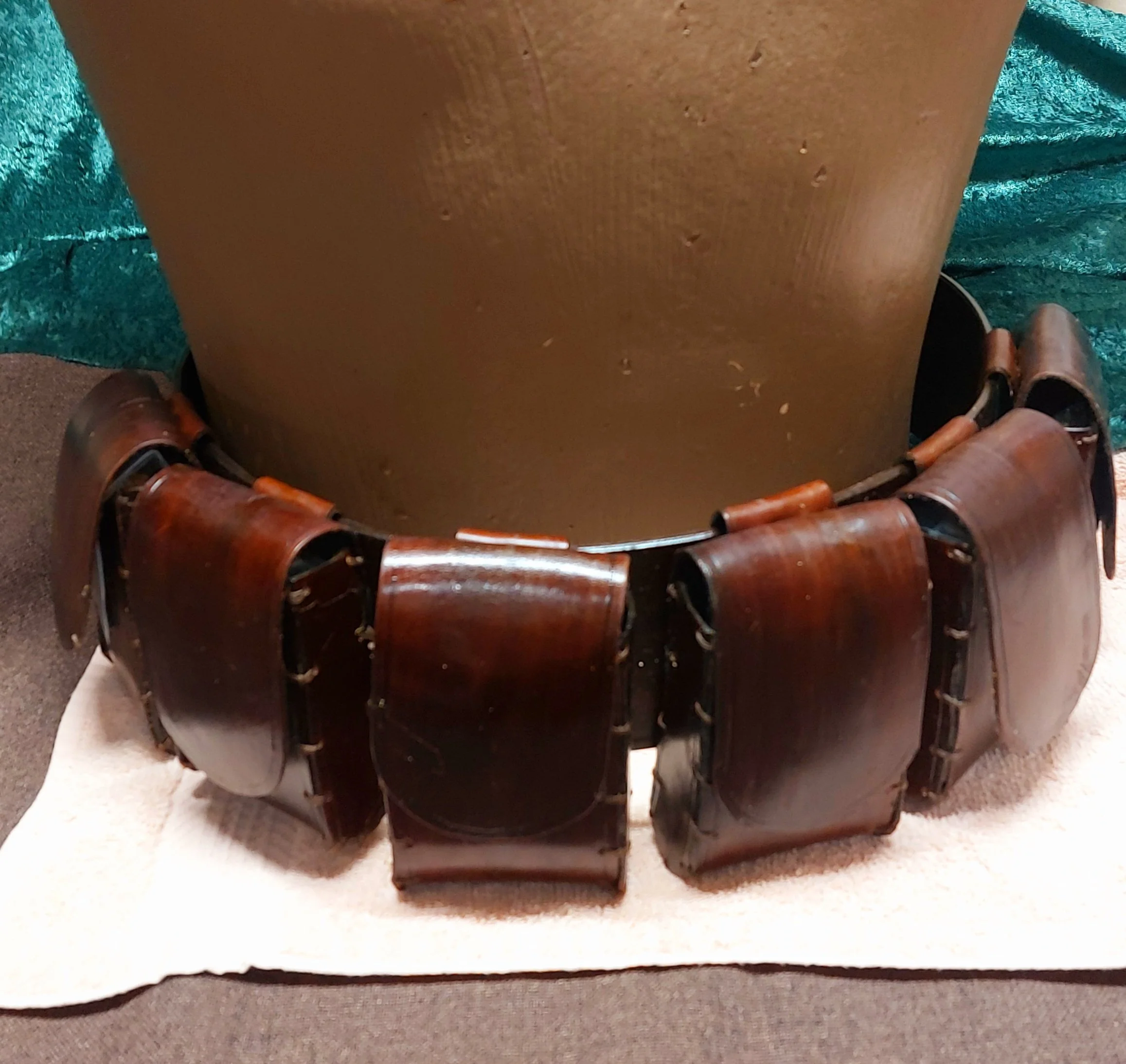 Special Request Obi Mando Project Belt with SixTiny Pouches