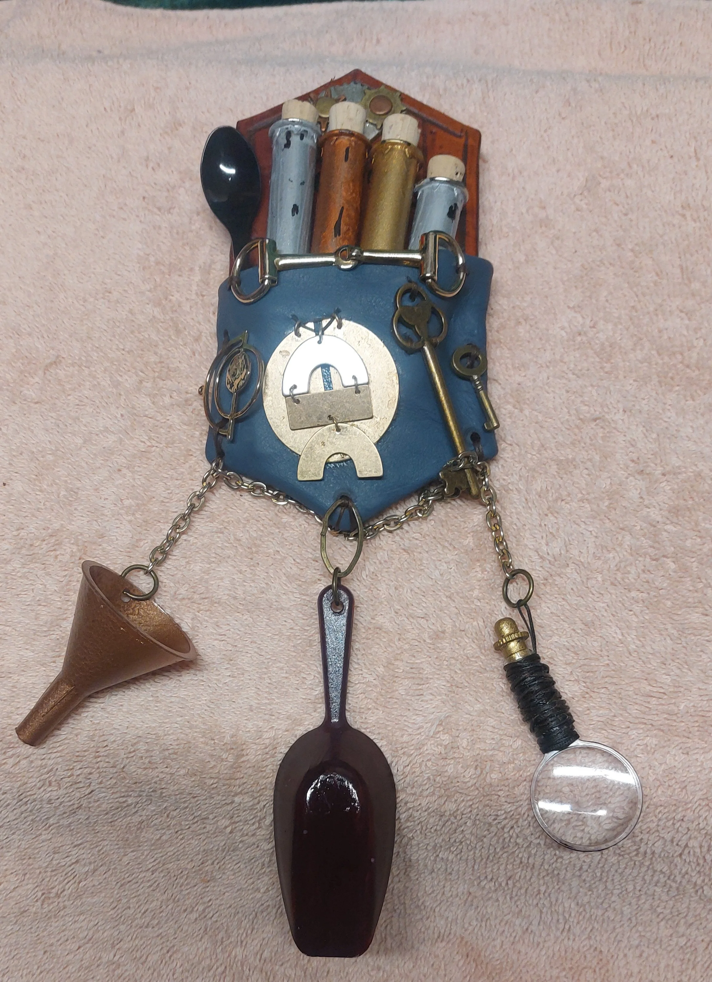 Steampunk Field Test Kit Costume Accent:  The Elemental Art Deco Version