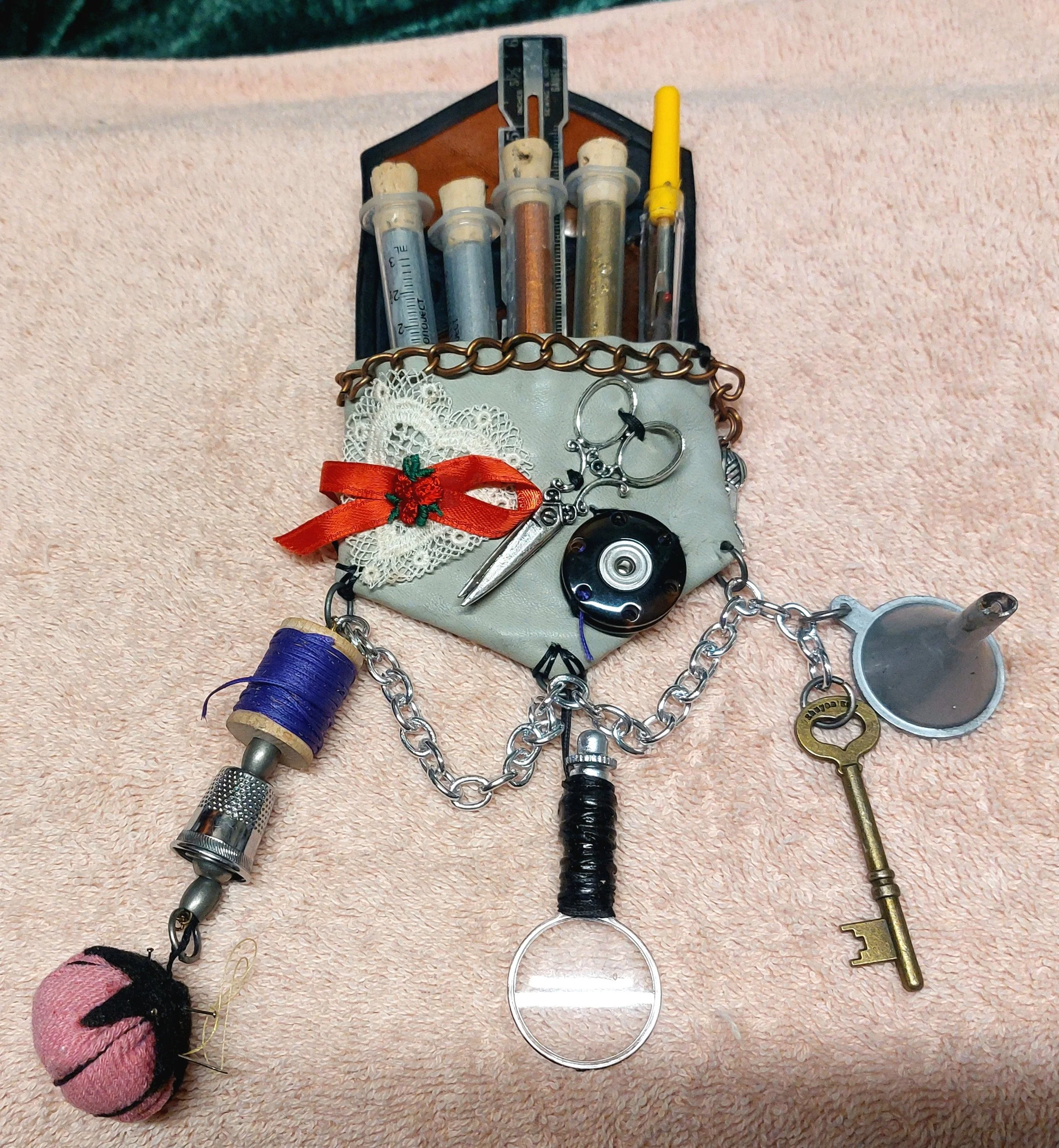 Steampunk Field Test Kit Costume Accent:  The Tailor Version