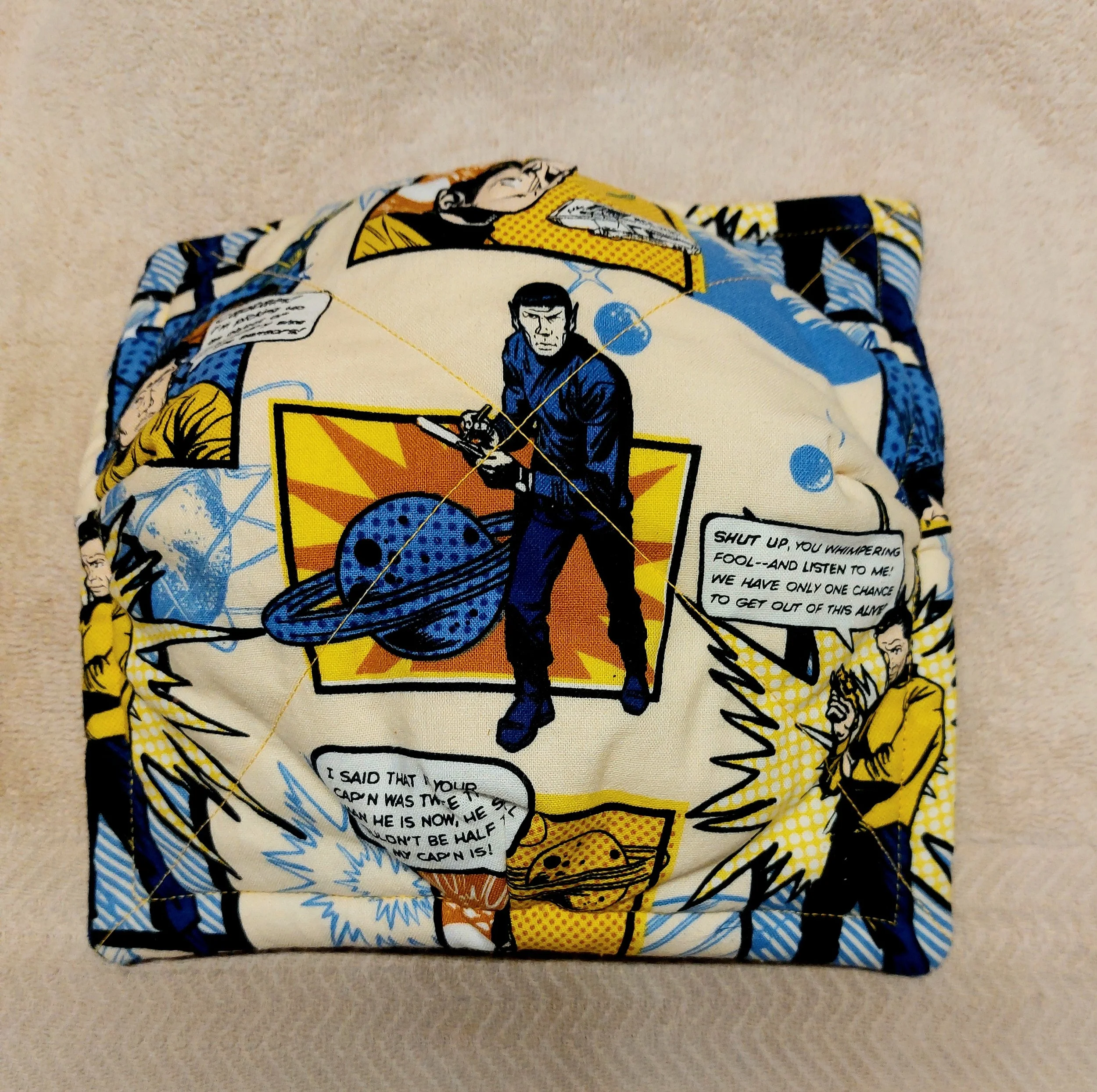 Star Trek Toon Med Microwaveable Bowl Cozy