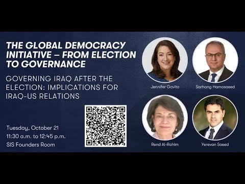Governing Iraq After the Election: Implications for Iraq- U.S. Relations