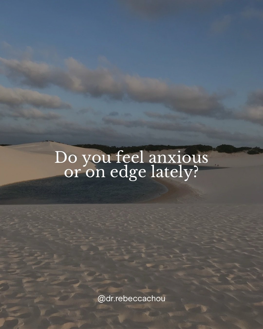 Feeling anxious, on edge, or like your body can&rsquo;t fully relax lately?

Anxiety and nervous system dysregulation are incredibly common, especially during times of stress, hormonal shifts, or major life changes. When the body stays stuck in fight