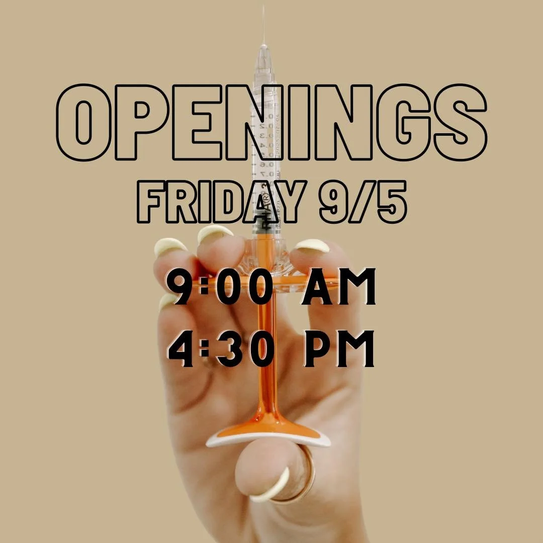 🚨 Only 2 spots left this Friday, 9/5! 🚨
Don&rsquo;t wait &mdash; these appointments will go fast. Treat yourself to a little confidence boost! 

📲 Snag your spot now before they&rsquo;re gone! Follow the link in my bio to get on my schedule