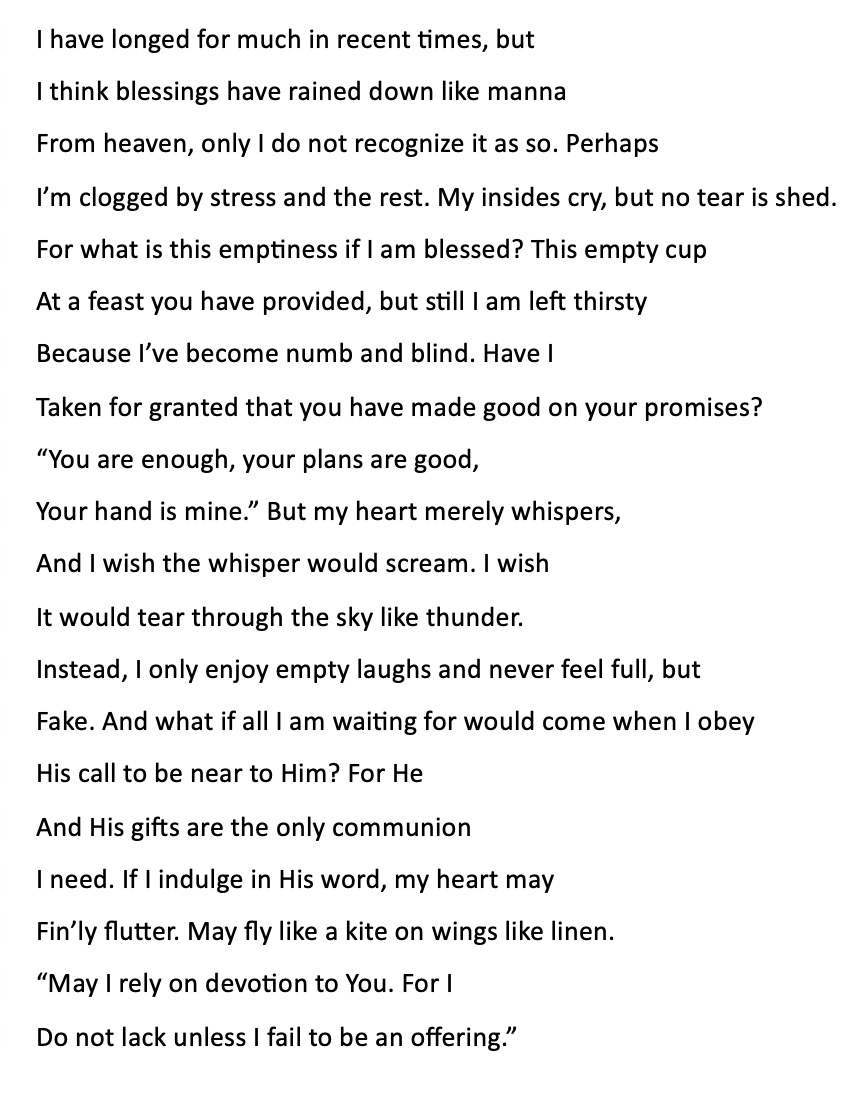 Kite on Wings like Linen