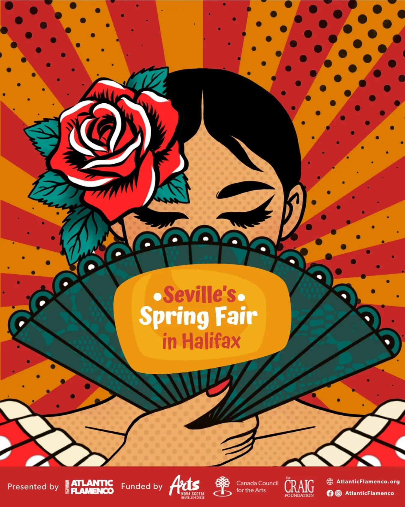 We had the pleasure of collaborating with @atlanticflamenco for the 3rd annual Seville Spring Fair, happening in Halifax!

Bringing Flamenco heritage to a contemporary audience was an exciting challenge. With its rich roots spanning India, the Middle