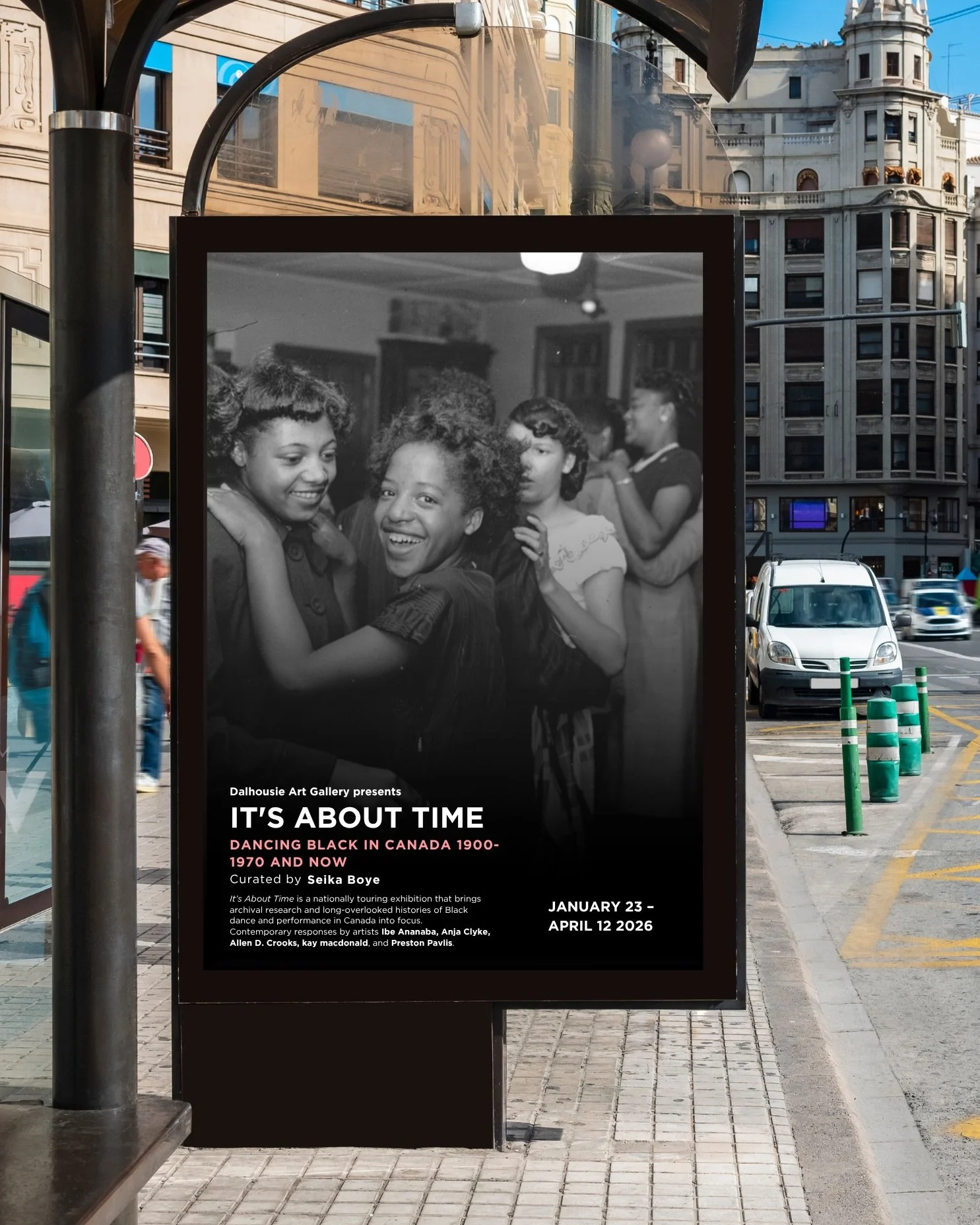 Since 2018, Dr. Seika Boye has curated It&rsquo;s About Time, spotlighting over 70 years of Black dance and performance history across Canada. In January 2026, the show arrived at Dalhousie Art Gallery in Halifax, its fifth stop, this time honouring 