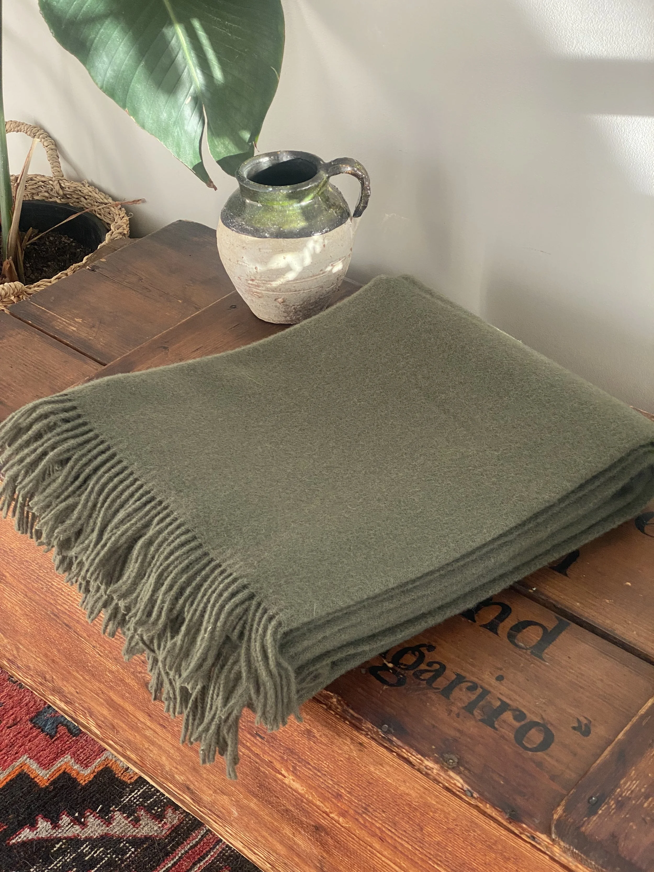 Weave Nevis Juniper Throw