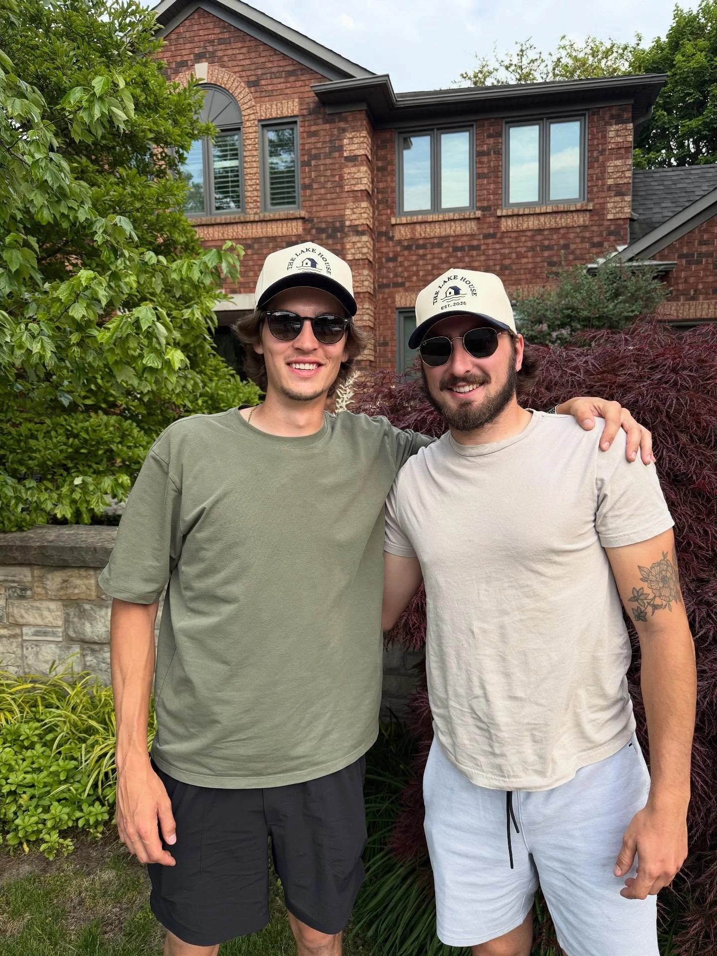 the best friendships are the ones with matching hats, sorry we don&rsquo;t make the rules 
#lakehouse #matching #bestfriend #muskoka