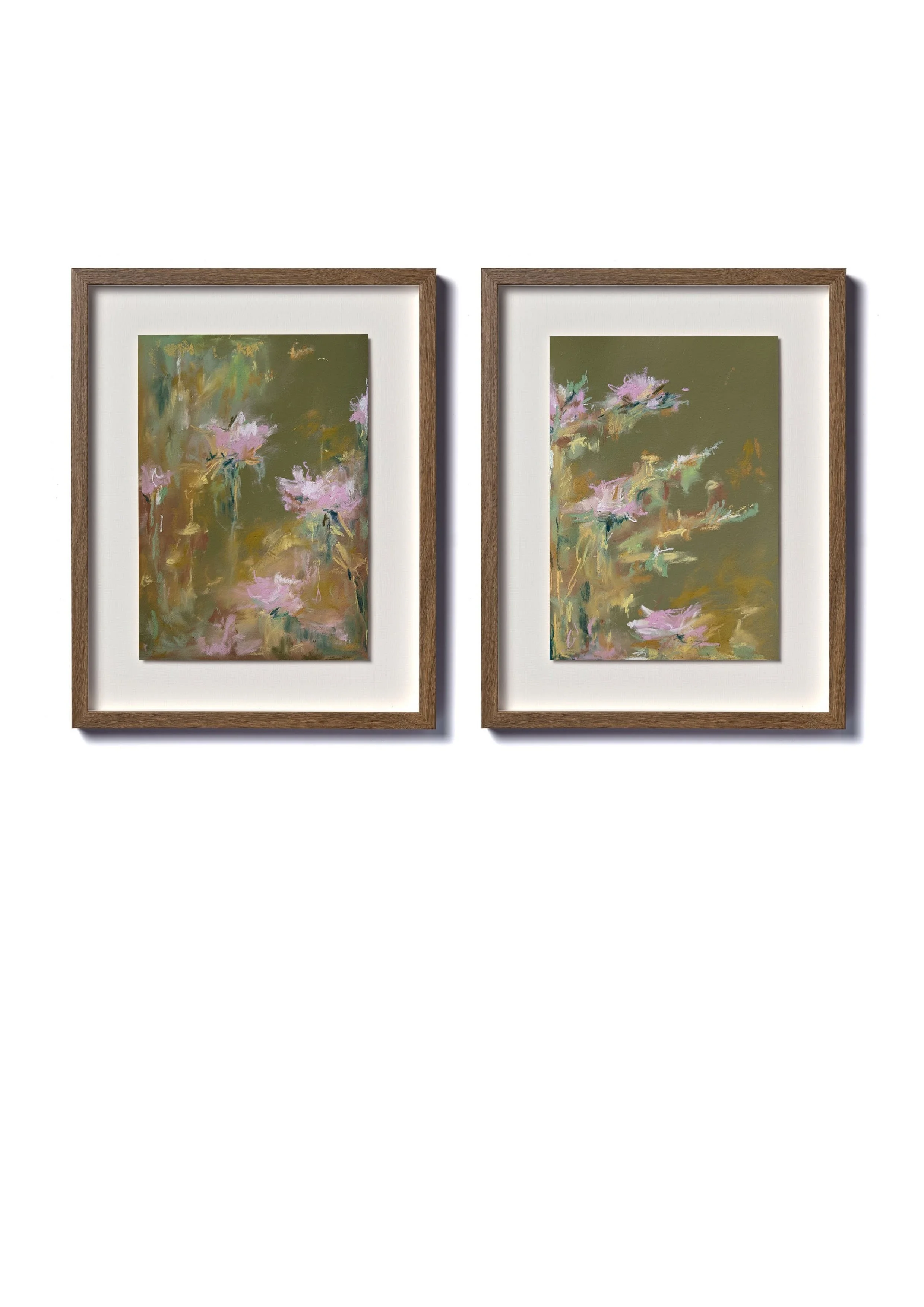 Two-piece study of the wild flowers