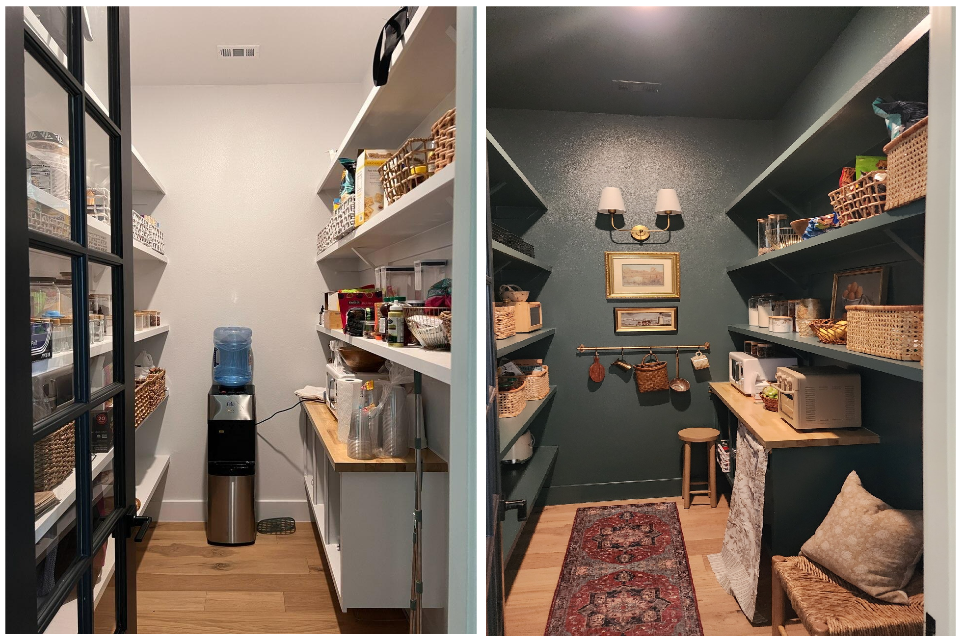 Pantry Paint + Fixtures
