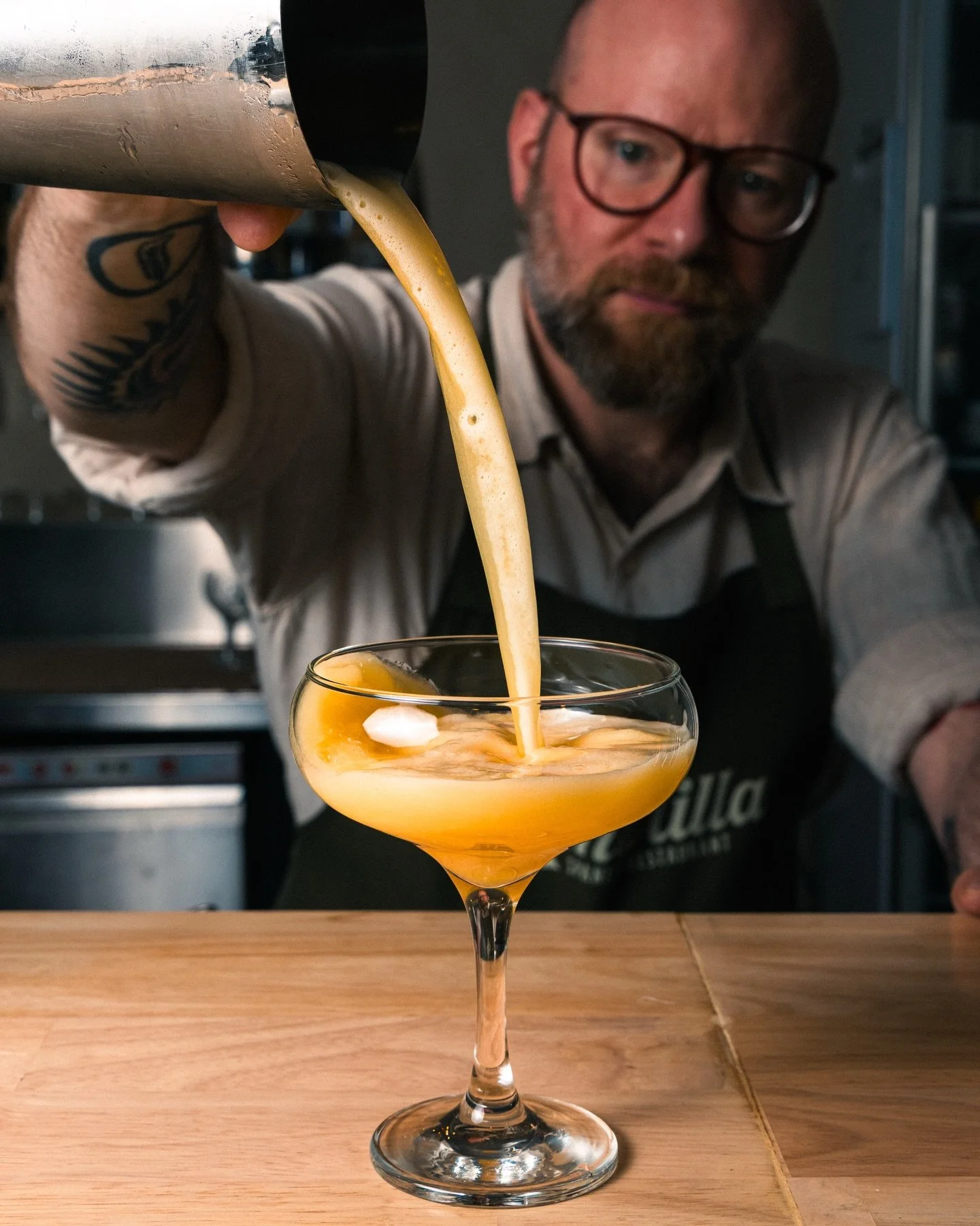 Our cocktail menu is no afterthought.

Each drink has been thoughtfully created by our Head of Bar, Cristiano &mdash; known for his balanced recipes, meticulous methods, and a clear point of view behind every pour.

From bright and refreshing to some