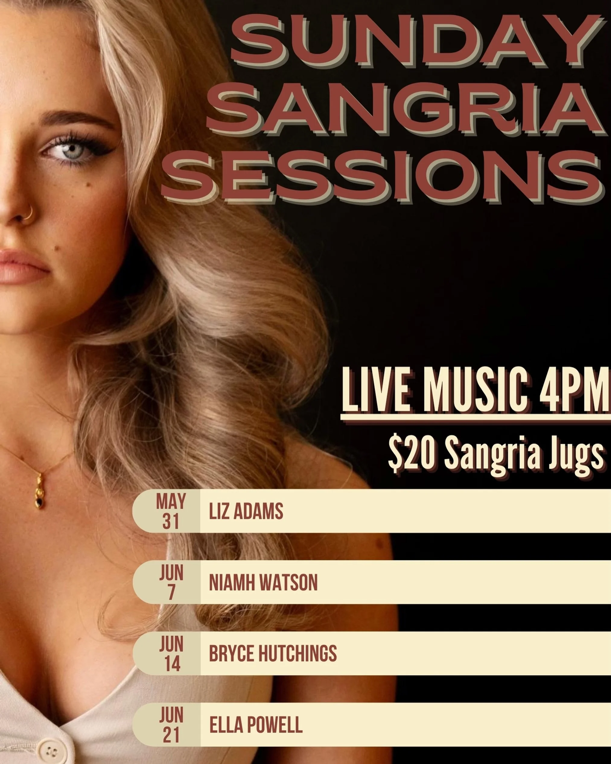 On Sundays we have LIVE MUSIC to accompany our Sunset Sips with Terrigal&rsquo;s best view of the sun going down over the water 🌅

@liz_adamsss_ returns this week, and believe me you want to take the opportunity to see this incredible local musician