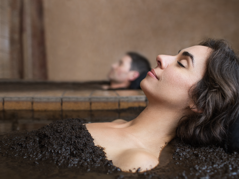 Volcanic Ash Mud Bath