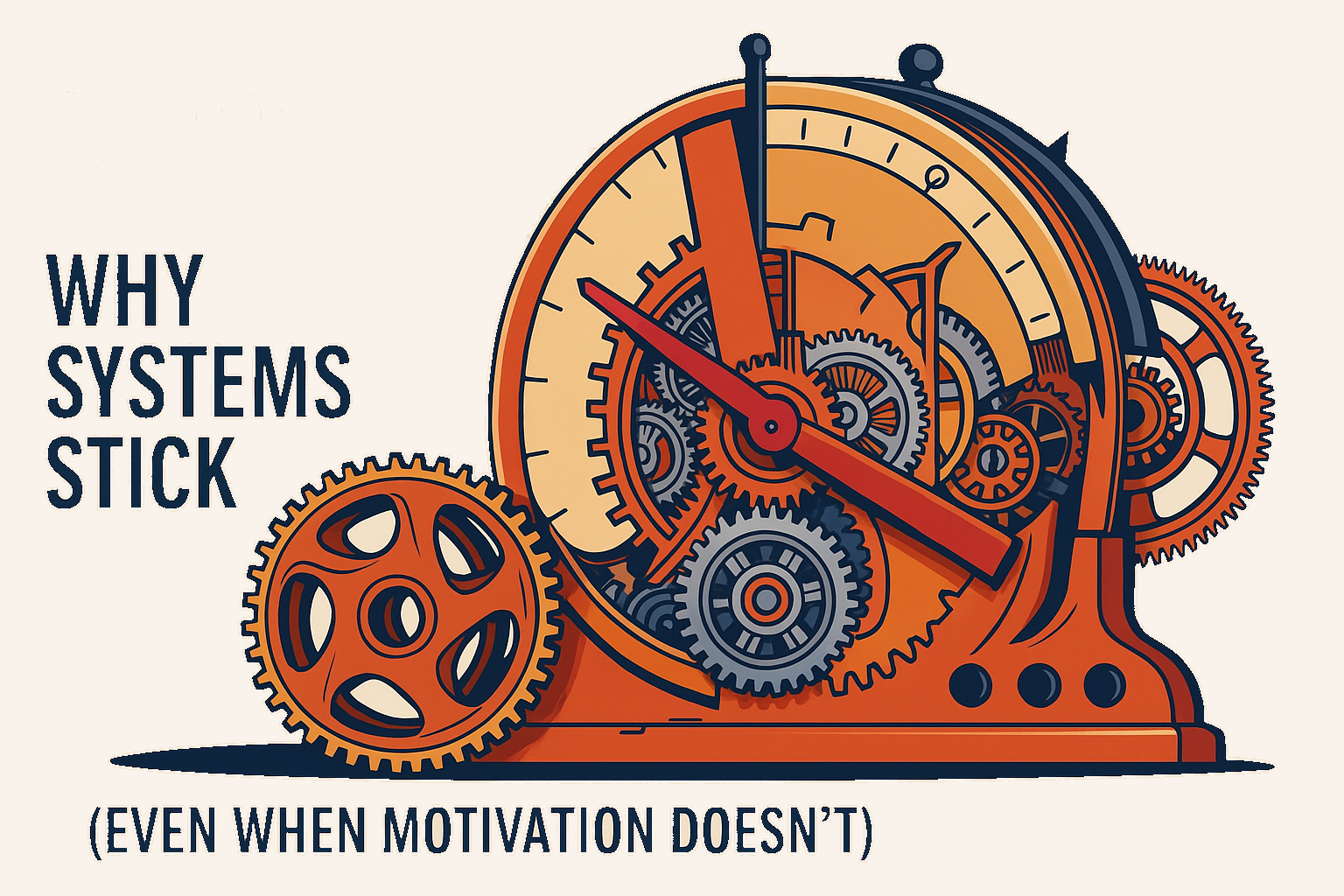 Why Systems Stick (Even When Motivation Doesn’t)