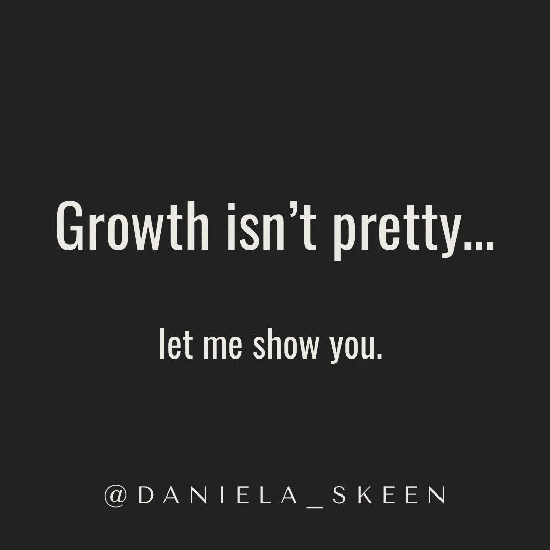 Growth isn&rsquo;t pretty&hellip; 

First ski trip as an adult and I really thought&hellip;
&ldquo;ok wait, I got this.&rdquo;

I did not have this 😭

I fell more times than I can count. 
My confidence got checked real quick.

But something shifted&