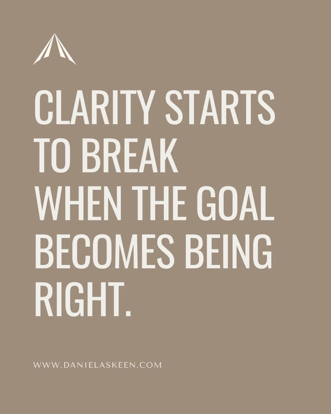 A lot of leaders think clarity comes from having the right answer quickly.
&nbsp;
But what we often see is this.
&nbsp;
The moment the focus shifts toward defending, correcting, or proving a point, the quality of the conversation usually starts to ch