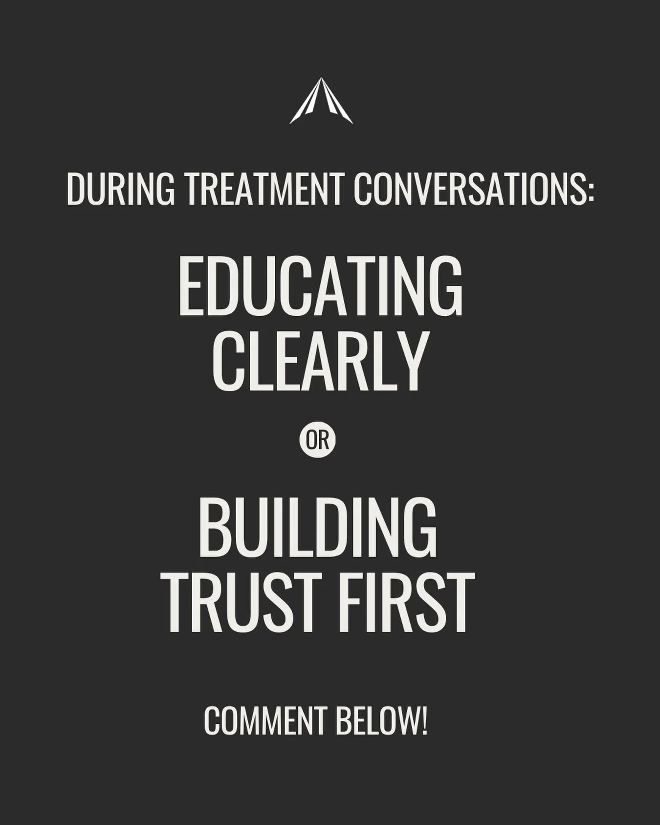 Which one do you naturally lead with? I wanna hear your thoughts!
&nbsp;
#danielaskeen #dentalleadership #patientcommunication #caseacceptance #treatmentplanning