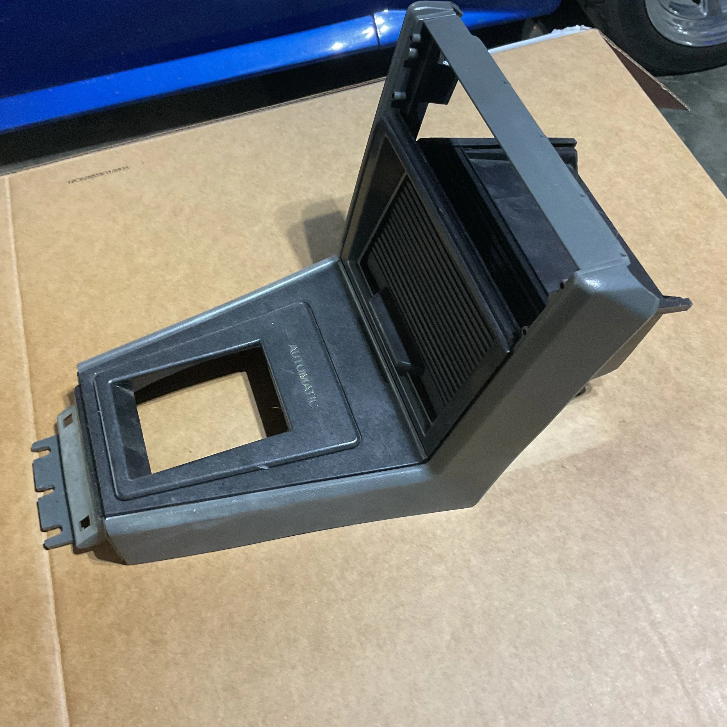 1983 grey starion front console