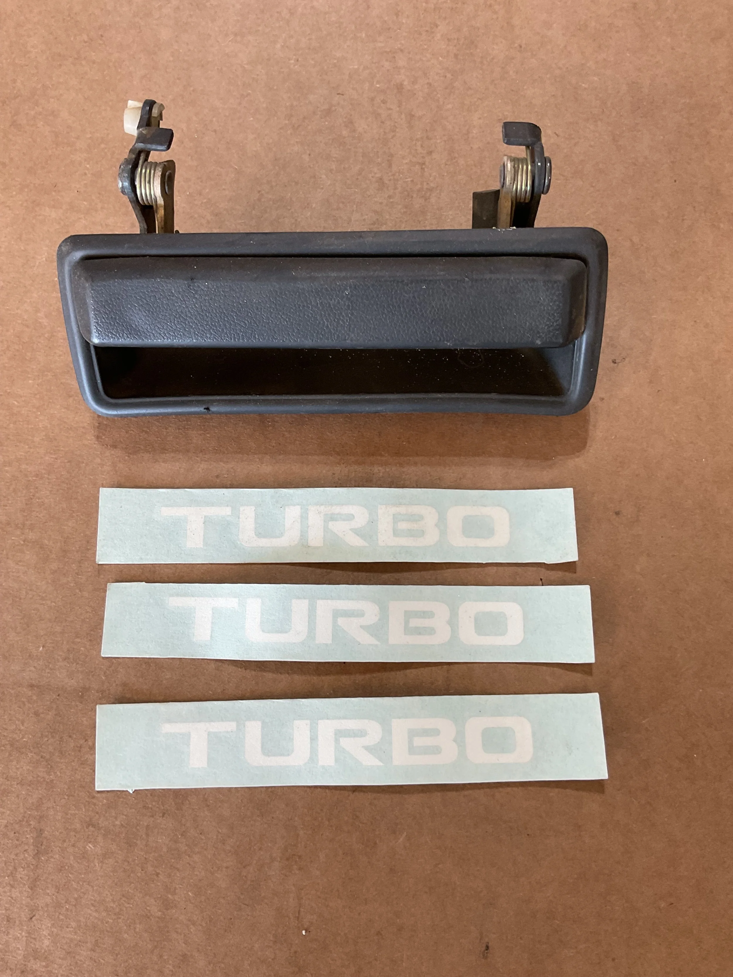 Turbo door handle stickers