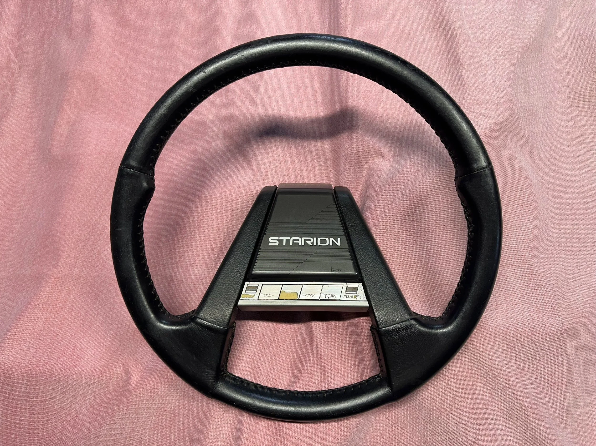 87 starion leather steering wheel $100.00