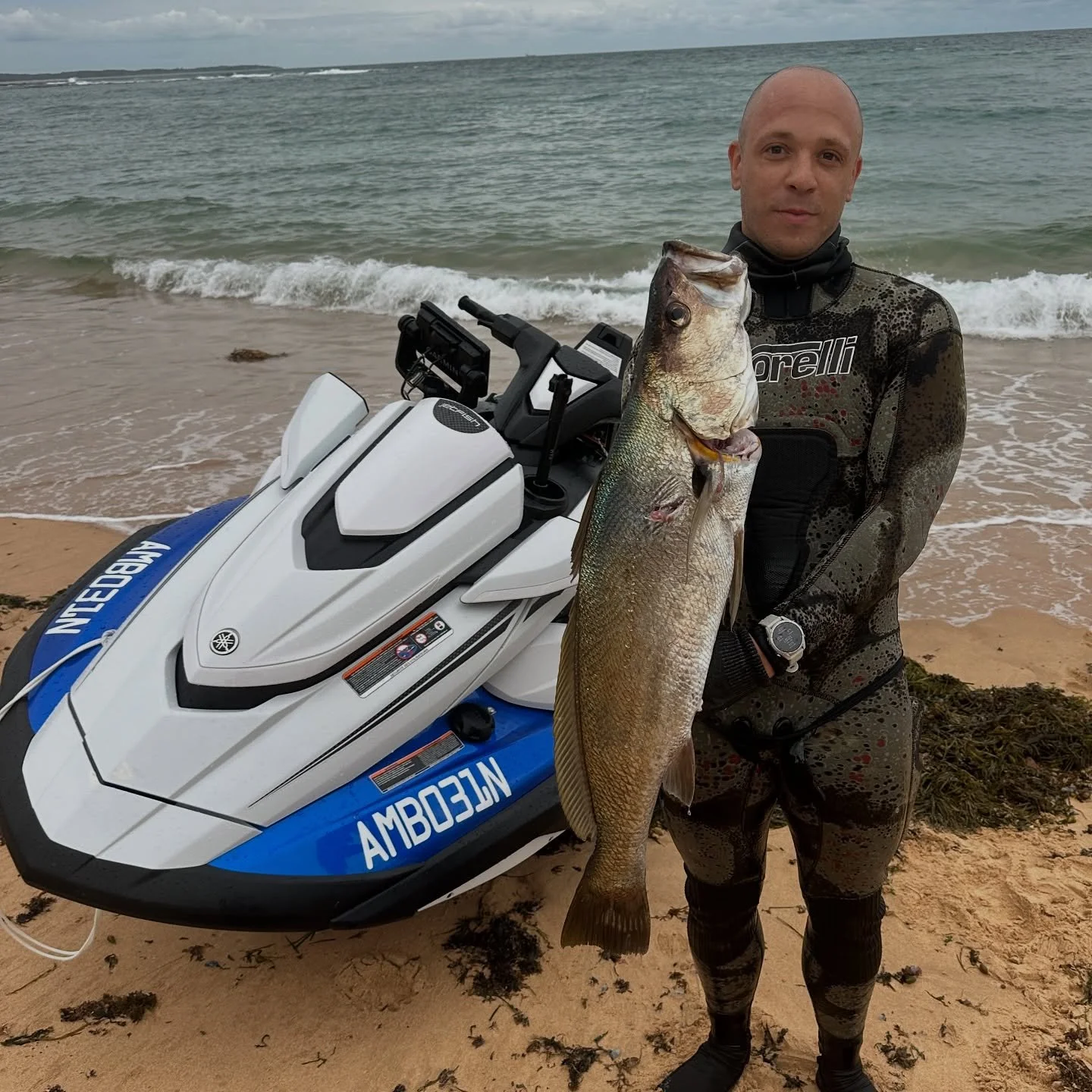 Club member @vincey_i with his first local Jew.
Well done mate, quality fish 🙌