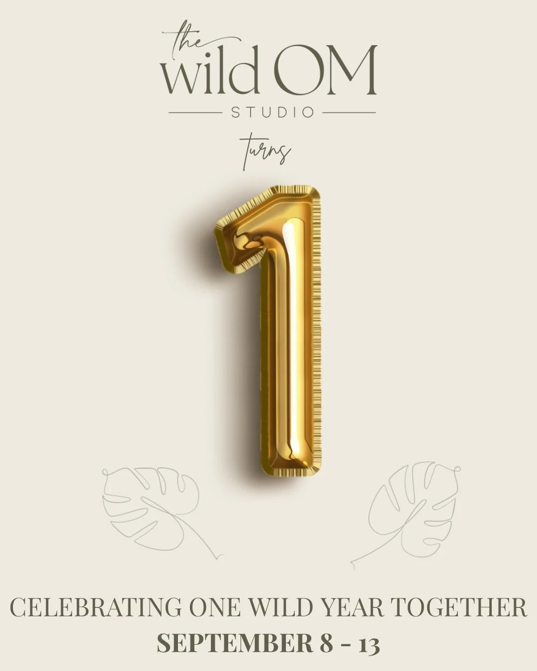 one wild year. 🤎

we&rsquo;re celebrating our 1st birthday the only way we know how &mdash; together.

a full week built around everything that makes the wild OM feel like home:

✨ celebrate the community we&rsquo;ve created
🔥 move in ways that mak