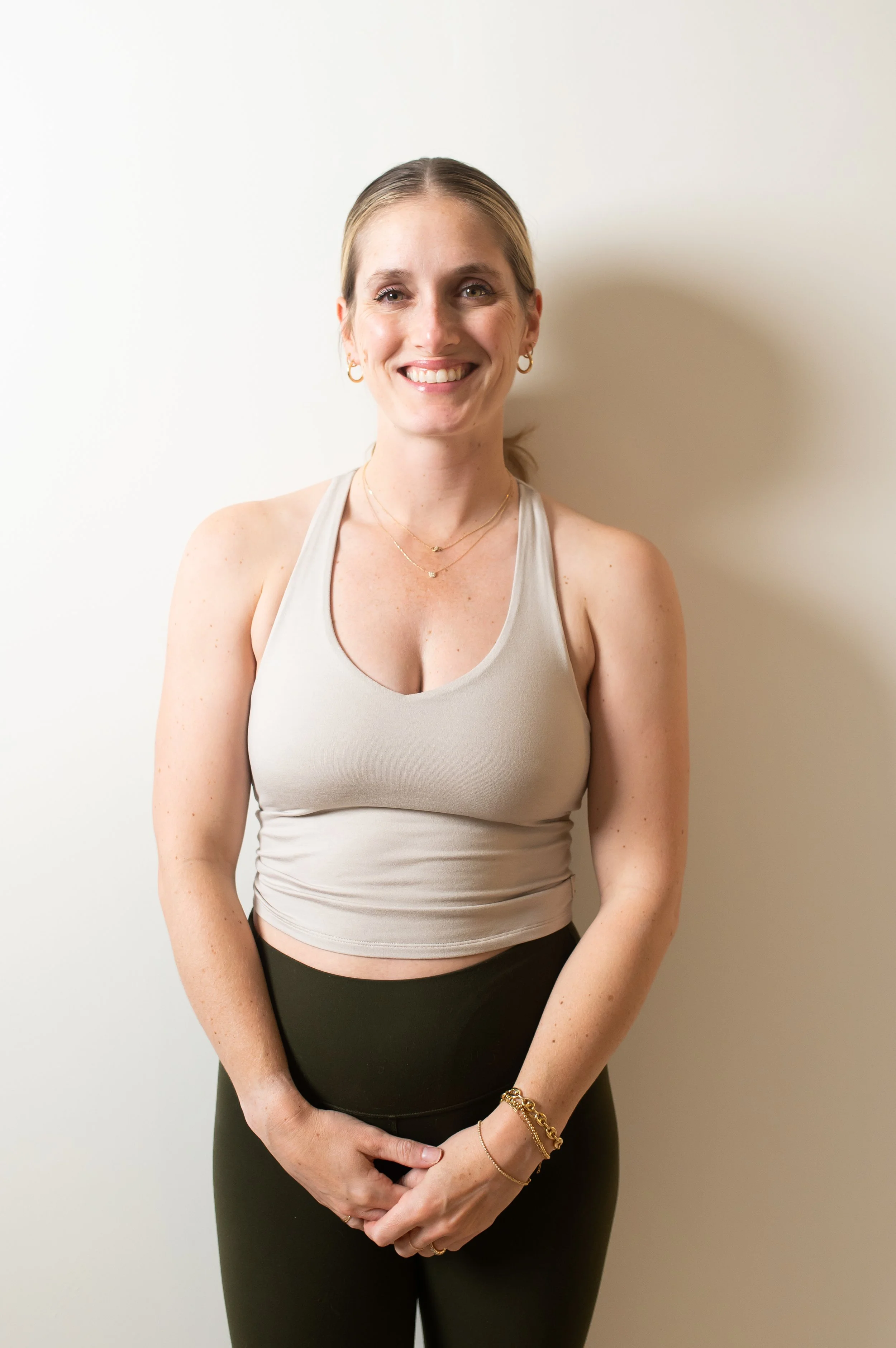 Yoga Instructor at the Wild OM studio in Andover, MA headshot. 