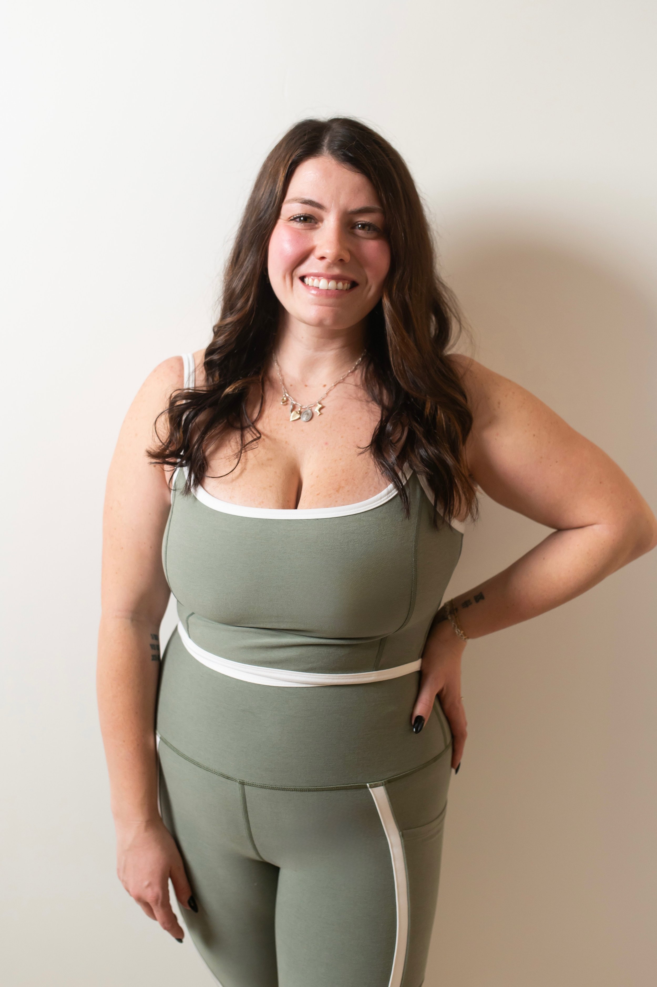 Title slide with the words 'the wild OM' in orange over a background with faint shadows of leaves.