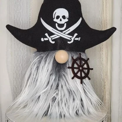 Pirate with Tricorner Hat