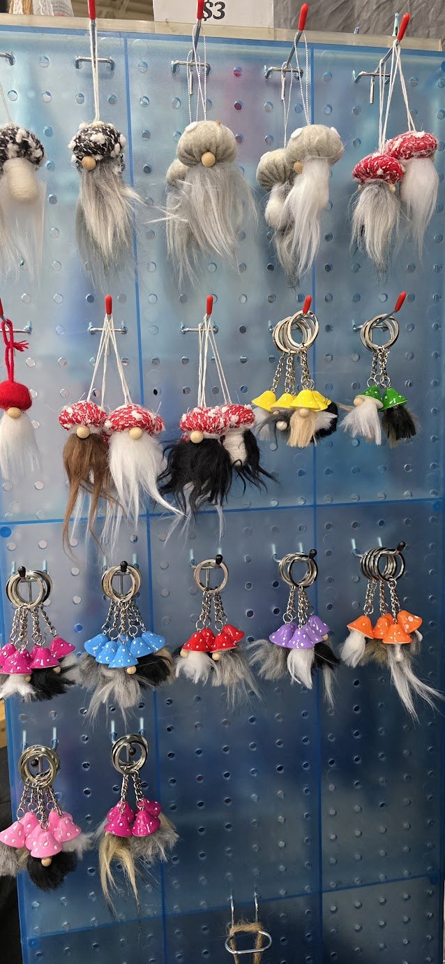 Mushroom Key Chain
