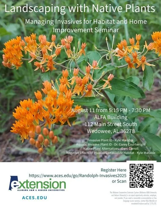 Chambers County Extension is hosting a Landscaping with Native Plants Event