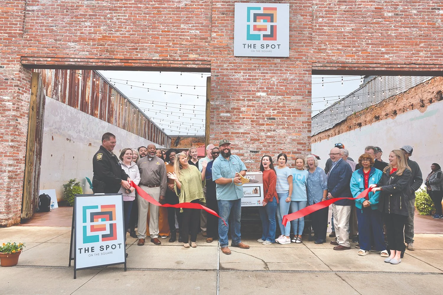 Chambers County Grant Celebration and Pocket Park Ribbon Cutting