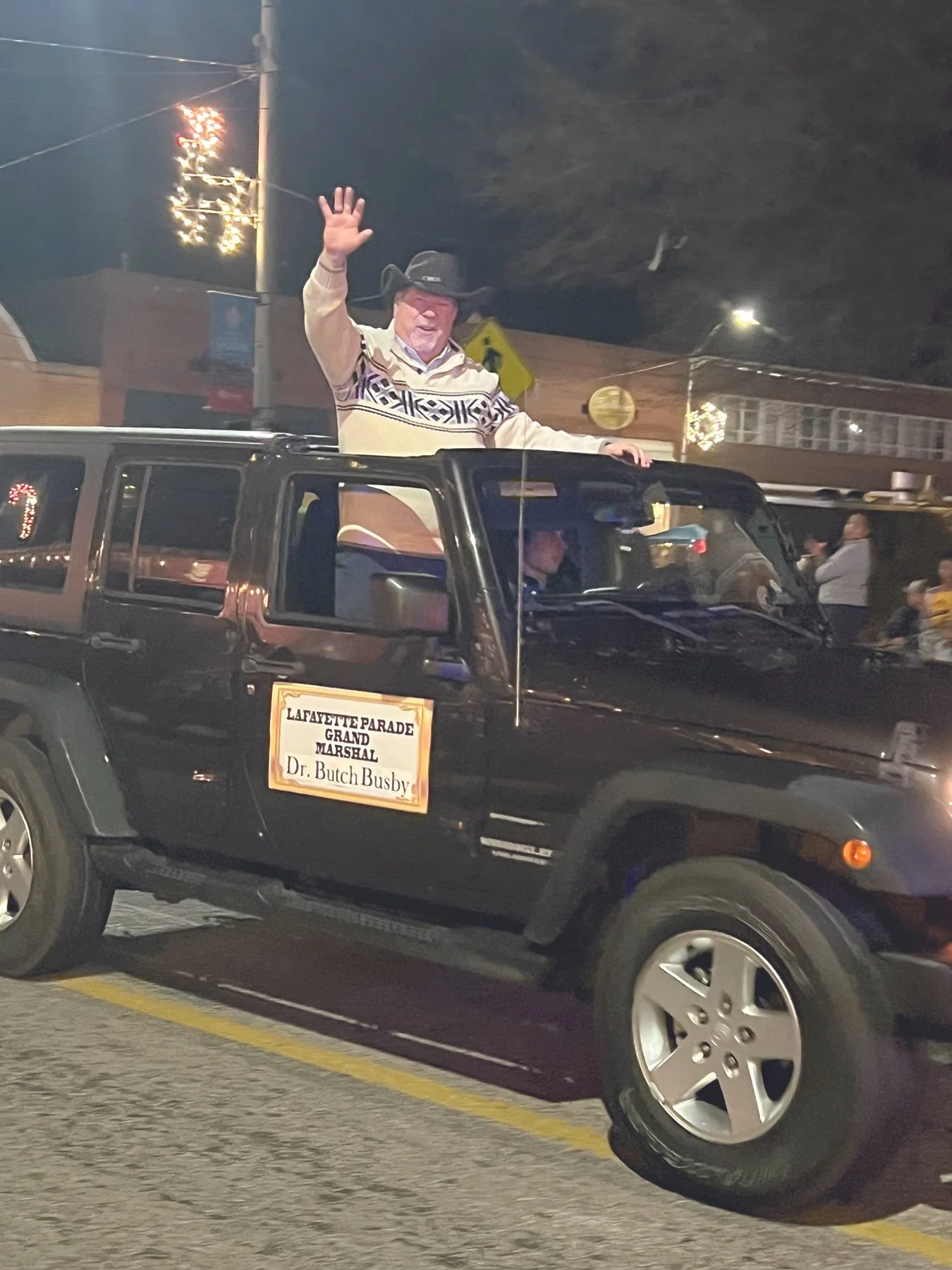 Community celebrates Grand Marshal Busby