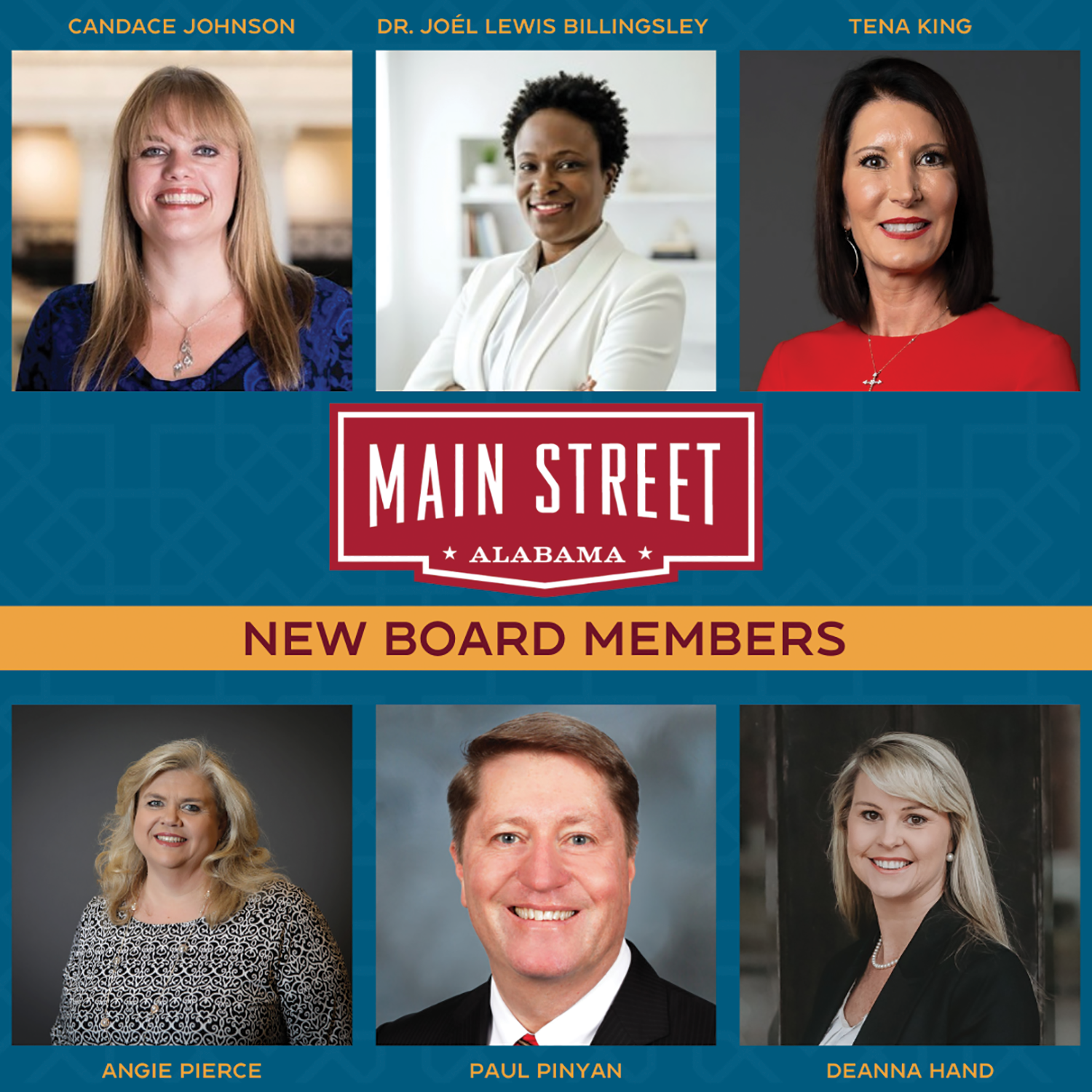 LaFayette Main Street director 2026 state liaison