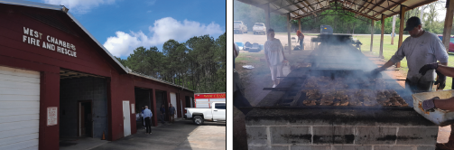 West Chambers Fire and Rescue holds BBQ fundraiser