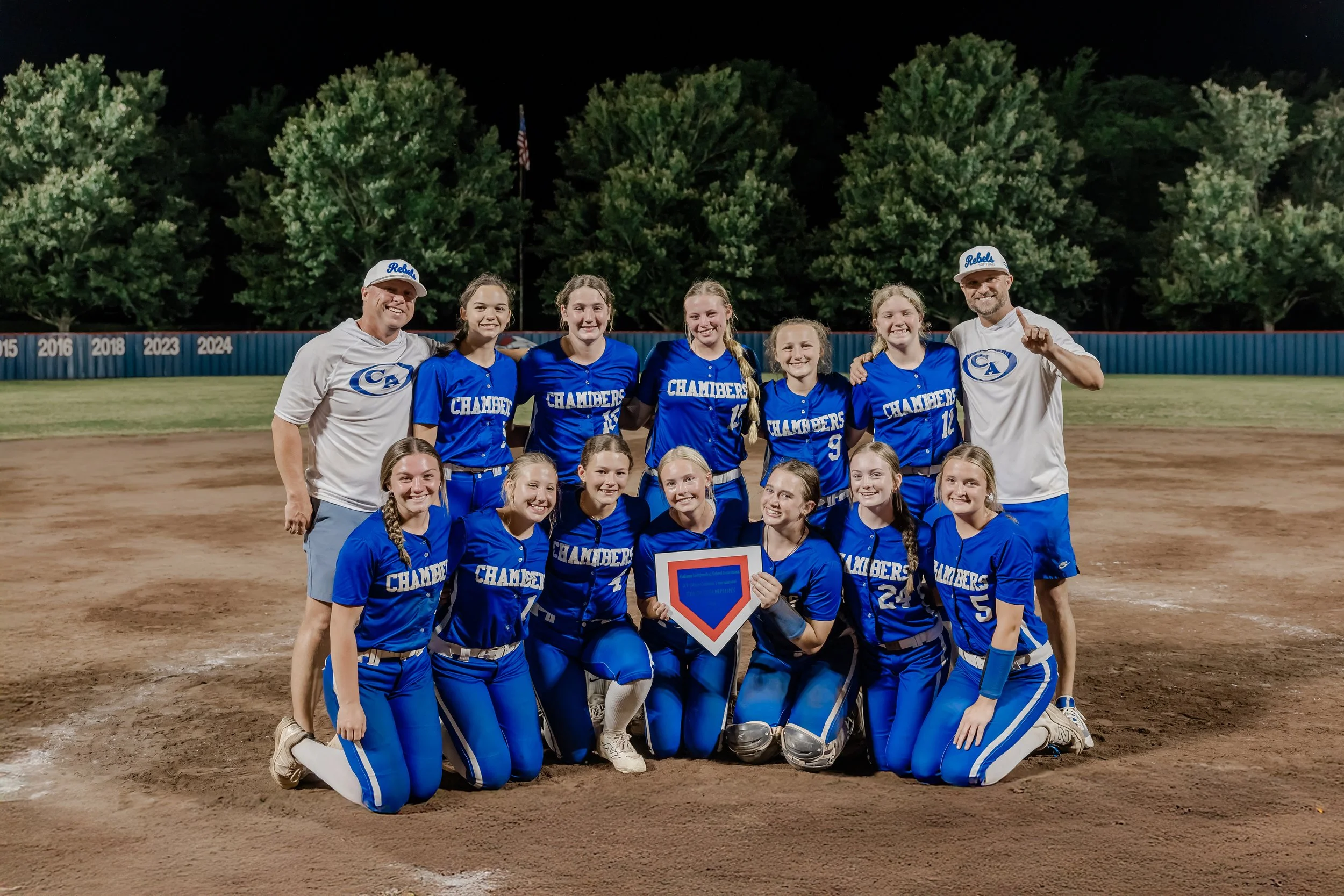 JV Lady Rebels repeat as AISA State Champs
